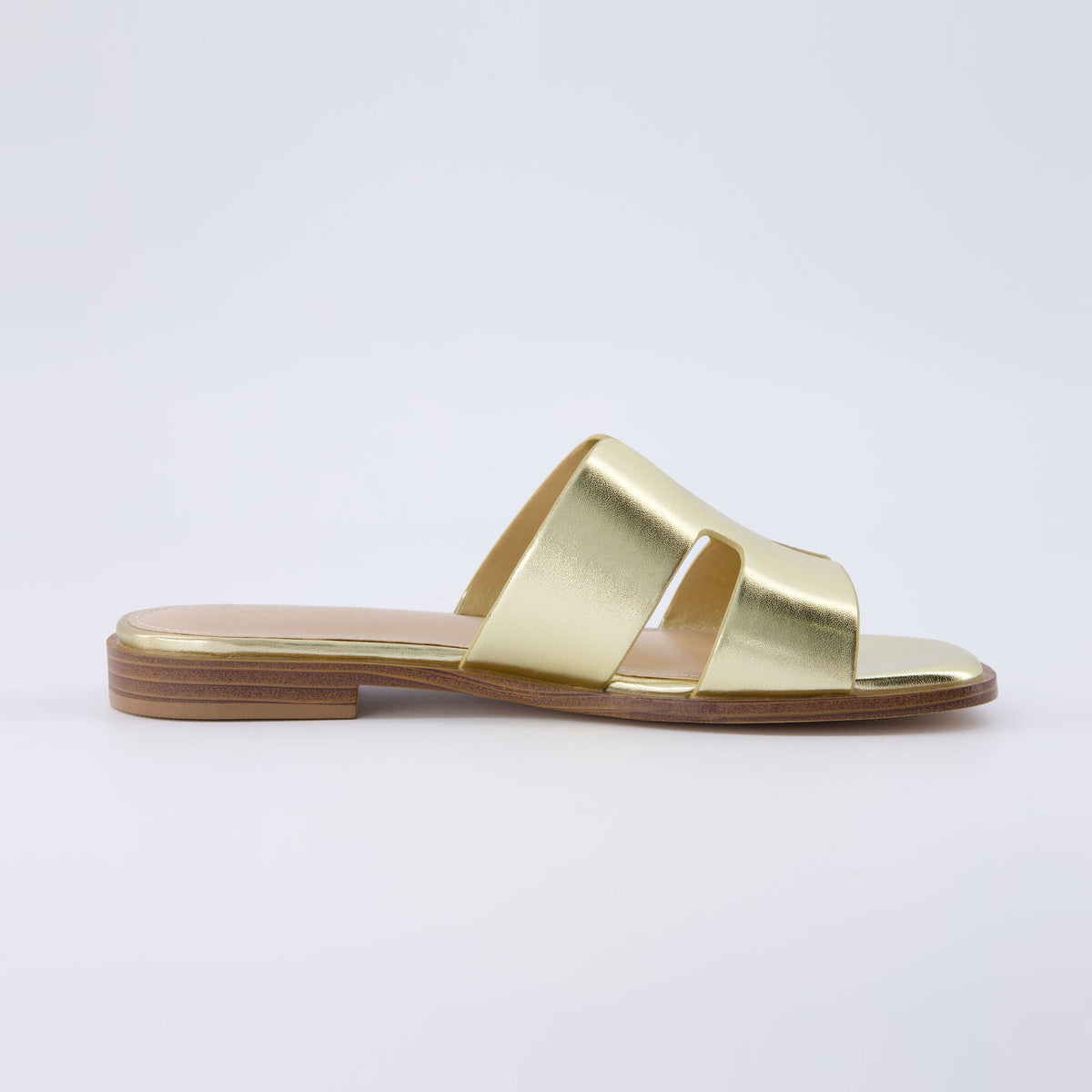 Voyage Strap Slides Gold Smooth