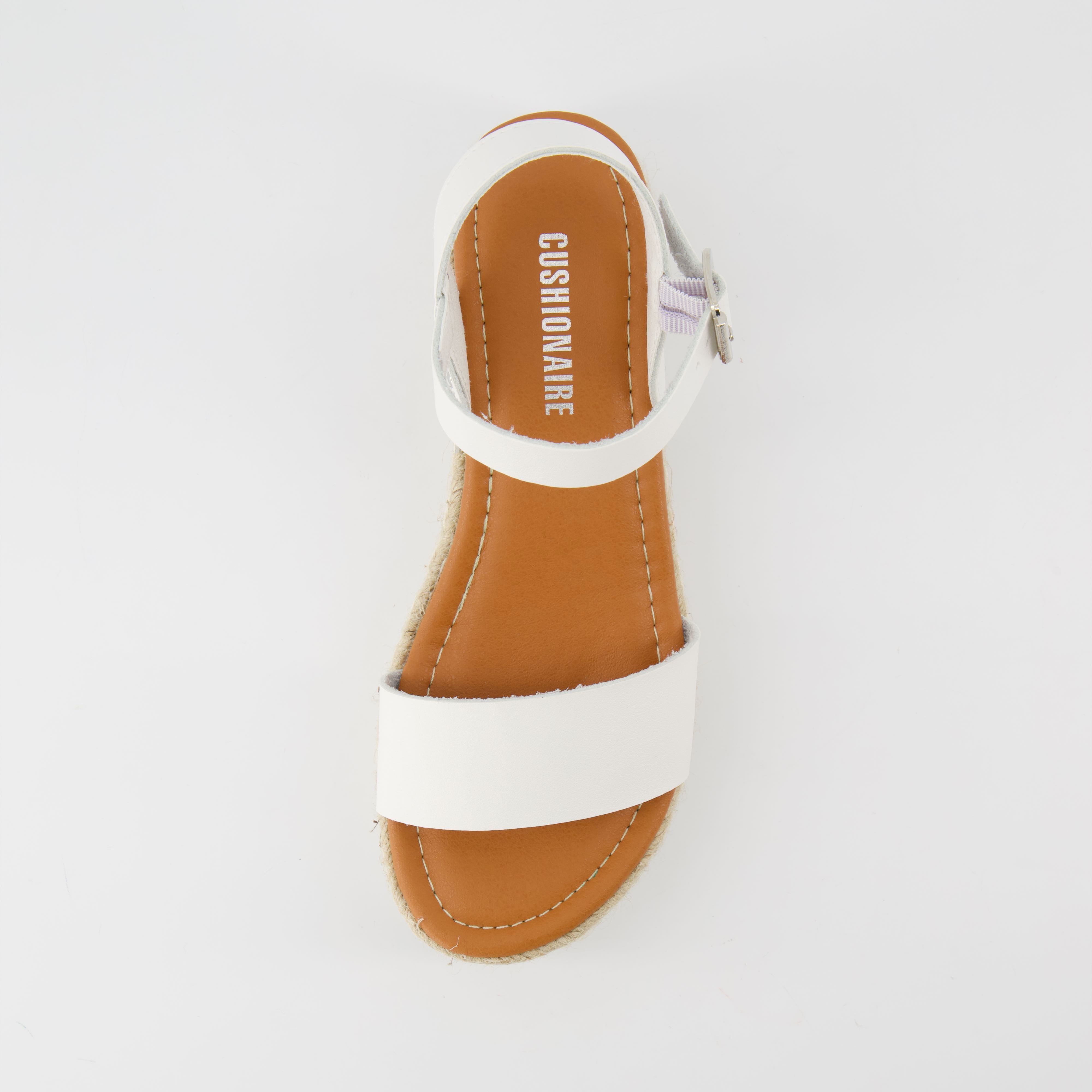 Melissa Espadrille Platform Sandals White Medium