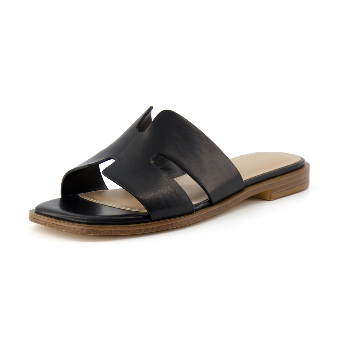 Voyage Strap Slides Black Smooth