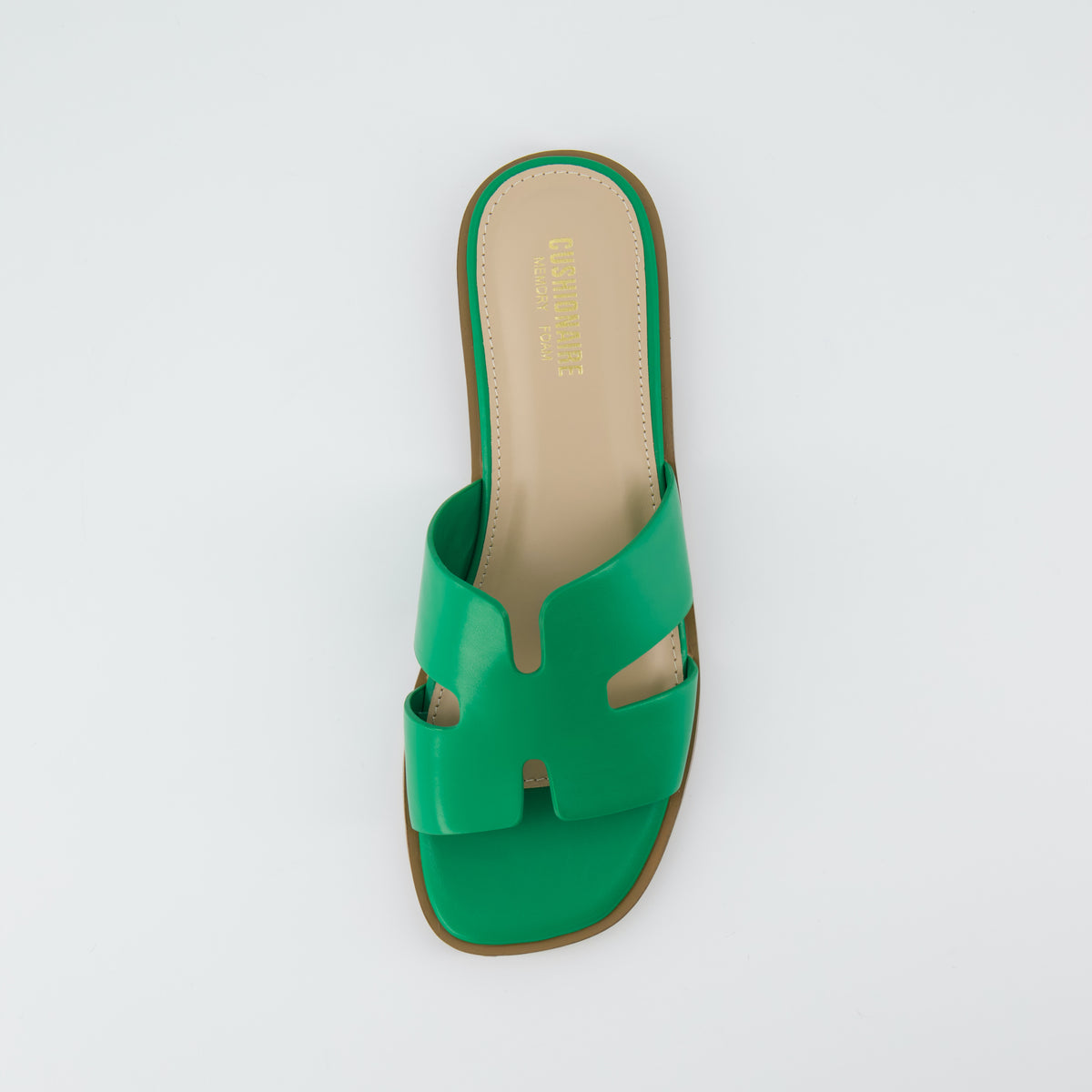 Voyage Strap Slides Kelly Green Smooth