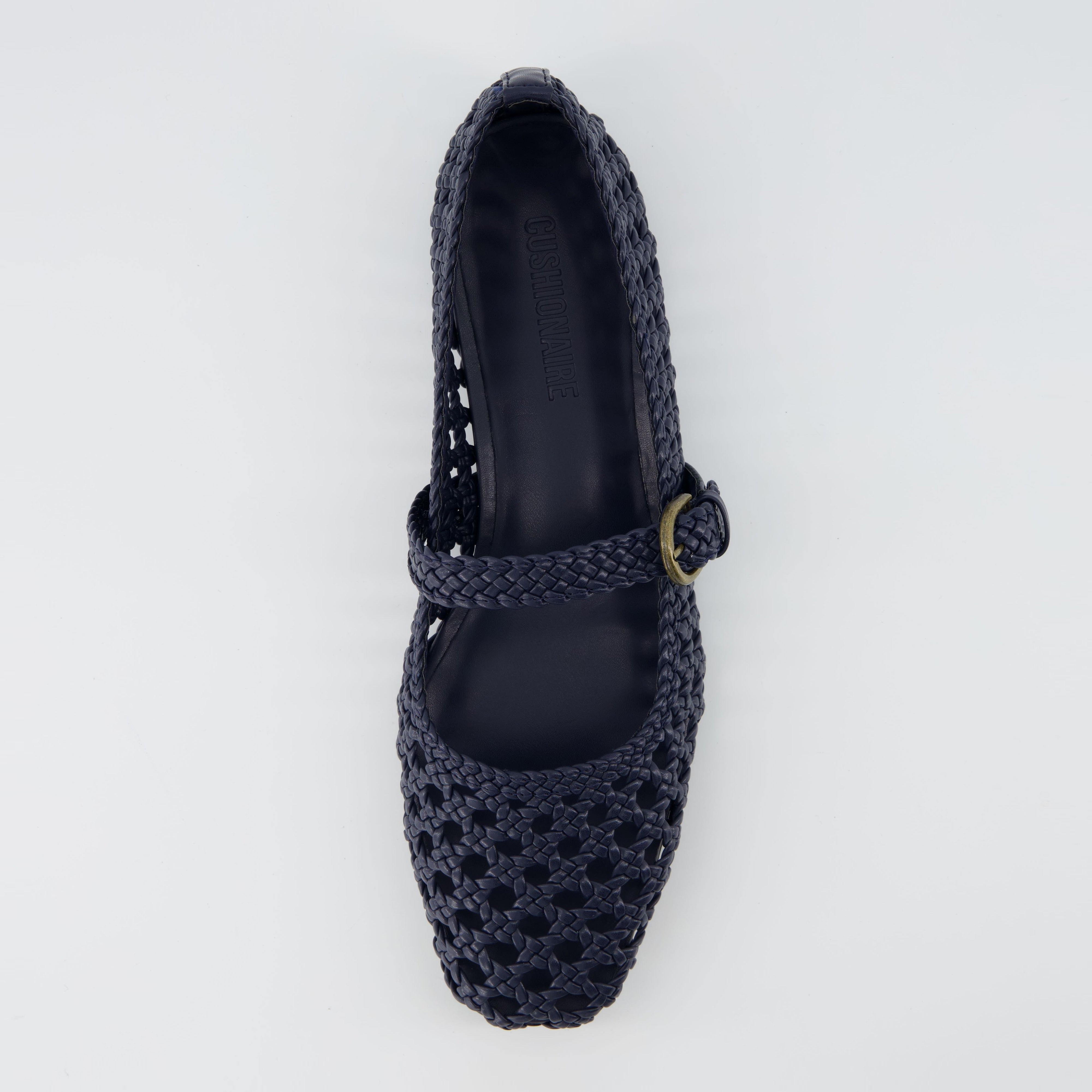 Weston Woven Mary Jane Navy