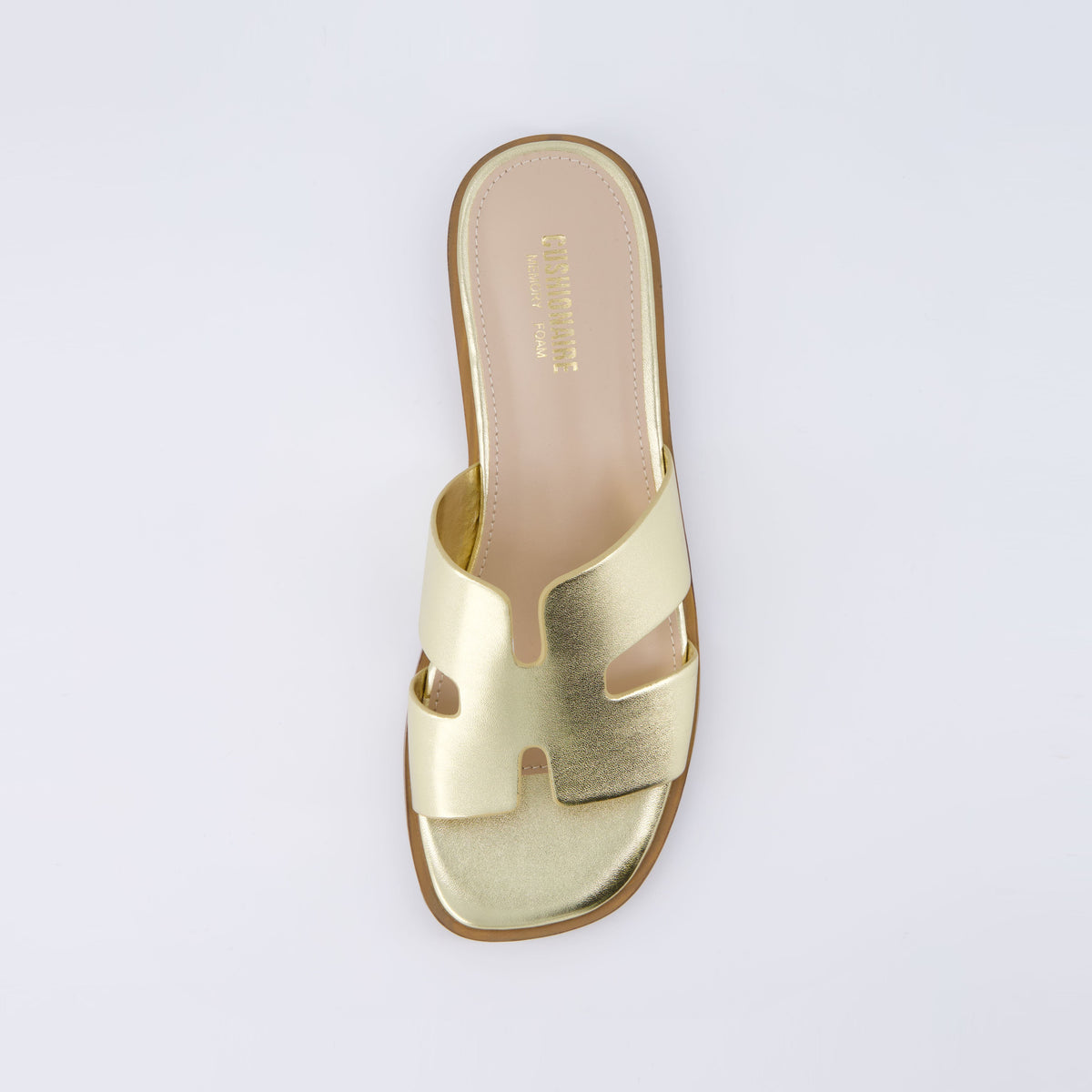 Voyage Strap Slides Gold Smooth
