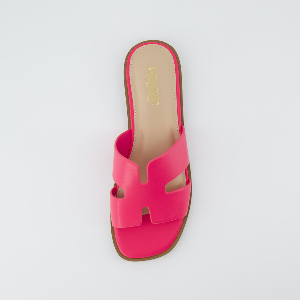 Voyage Strap Slides Fuchsia Smooth