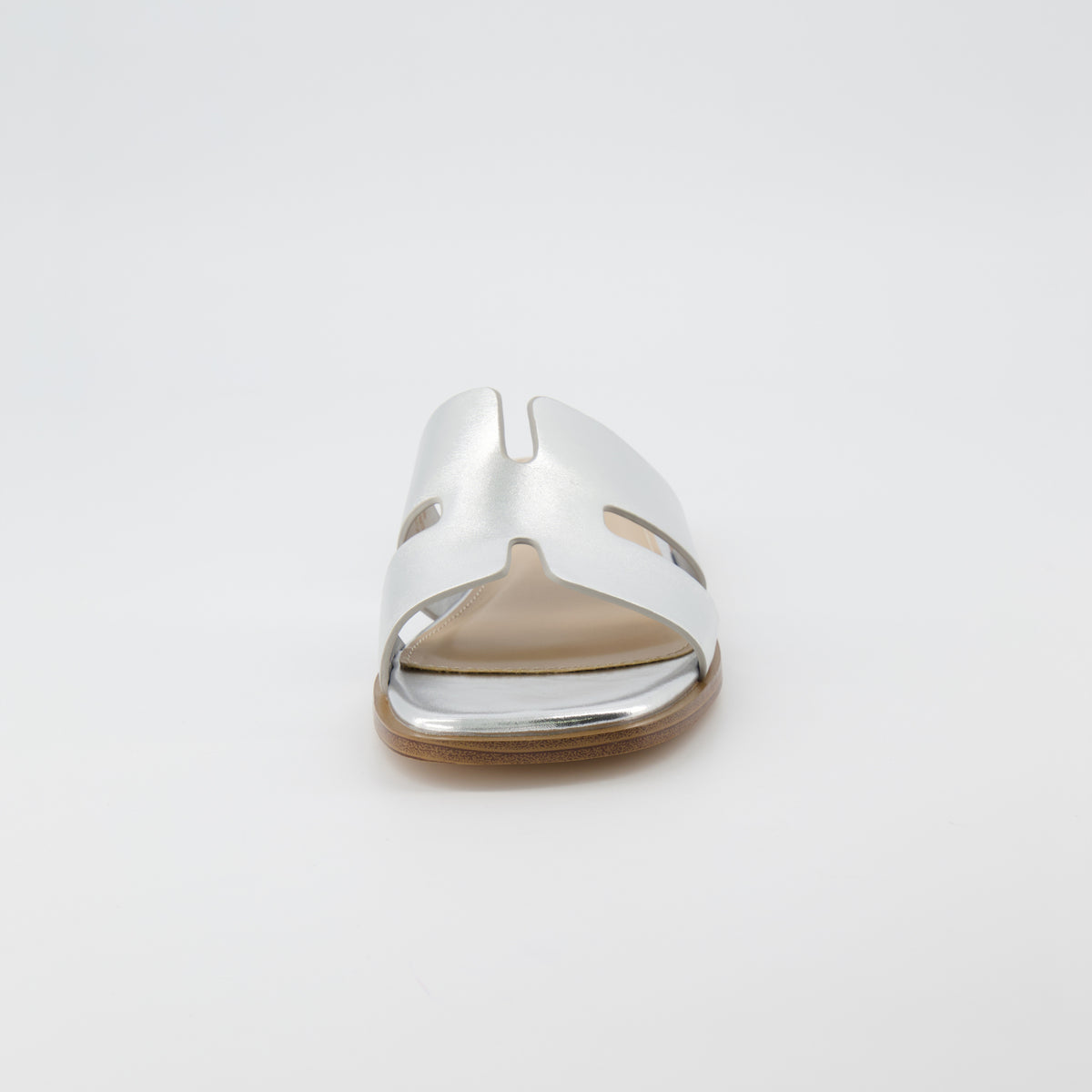 Voyage Strap Slides Silver Smooth