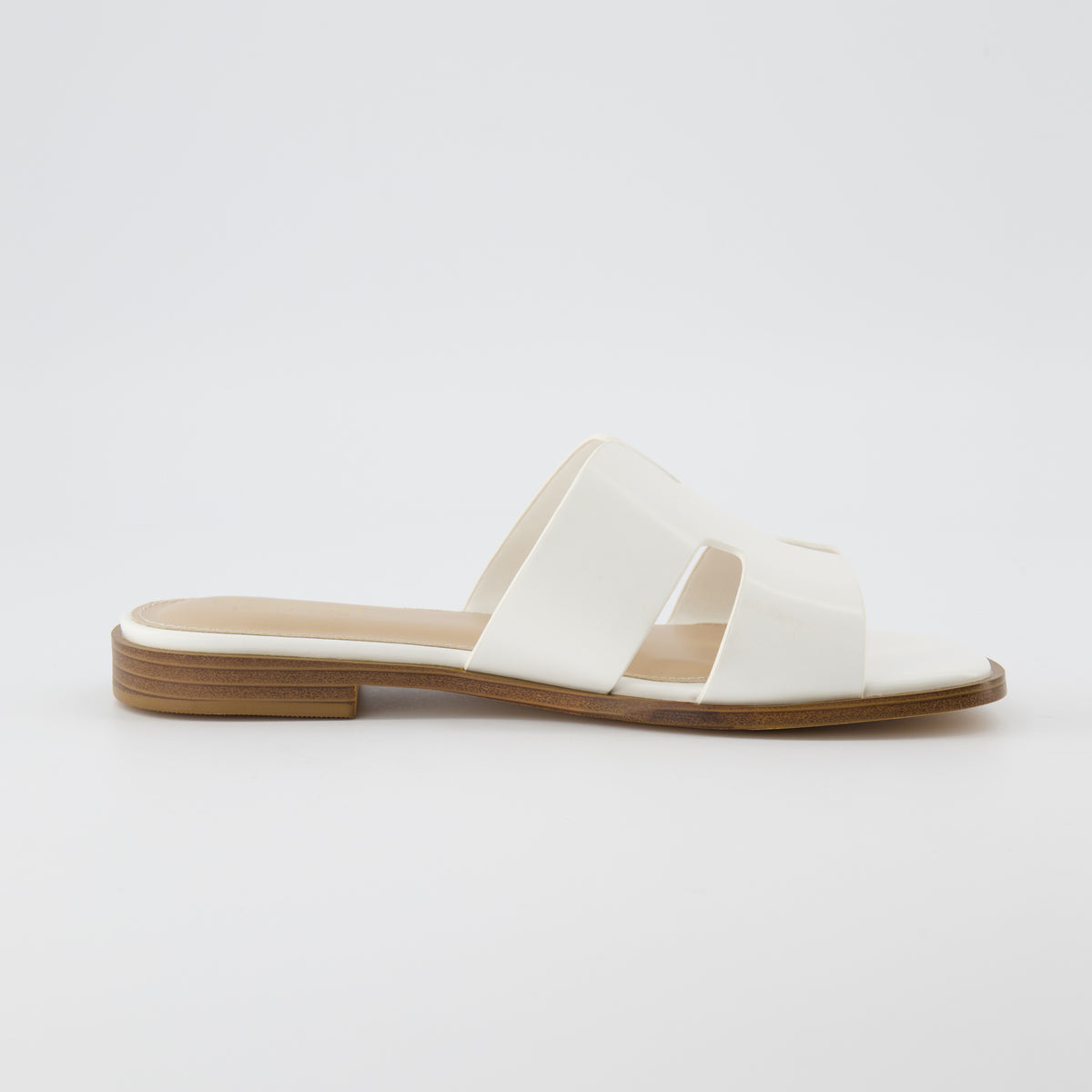 Voyage Strap Slides White Smooth