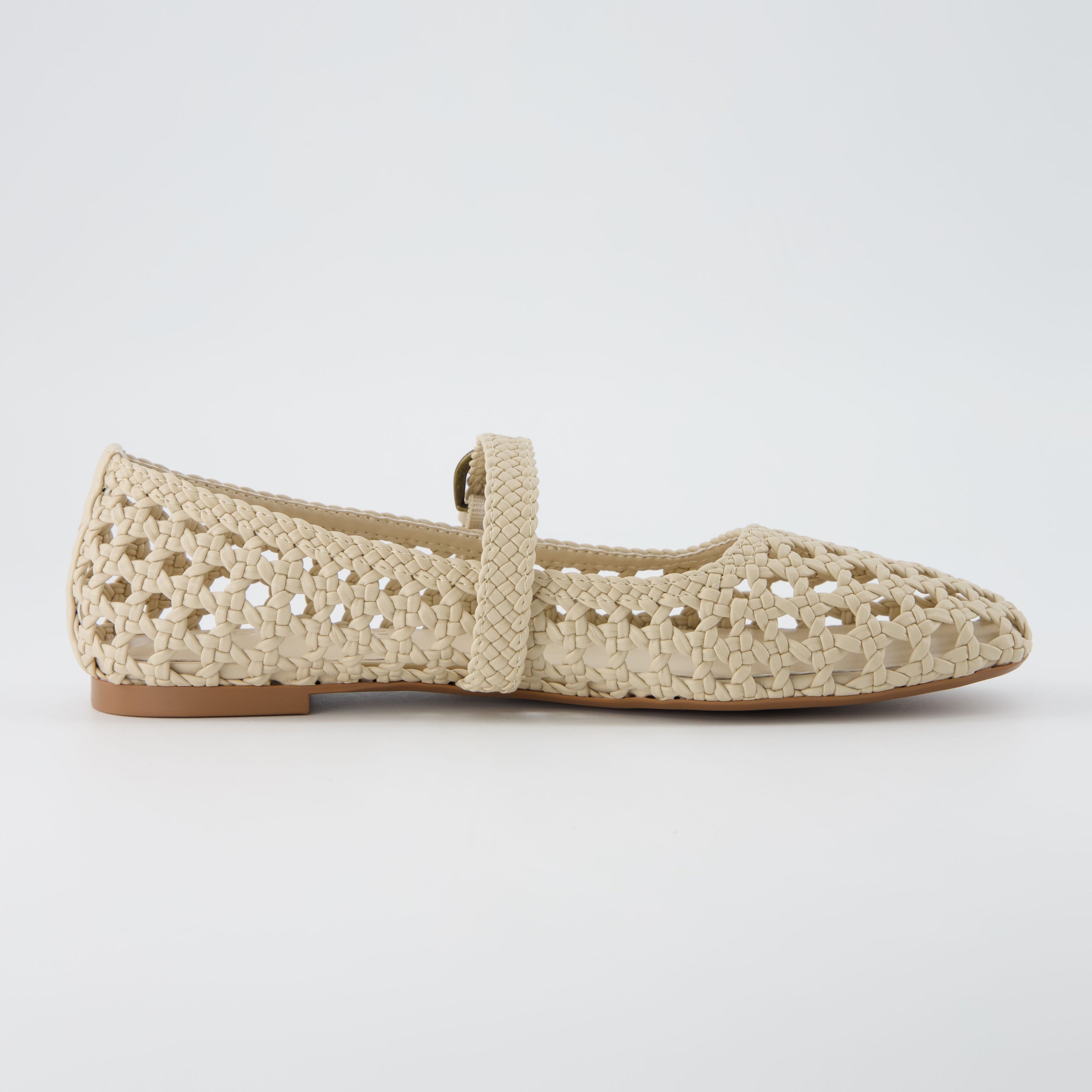 Weston Woven Mary Jane Wheat
