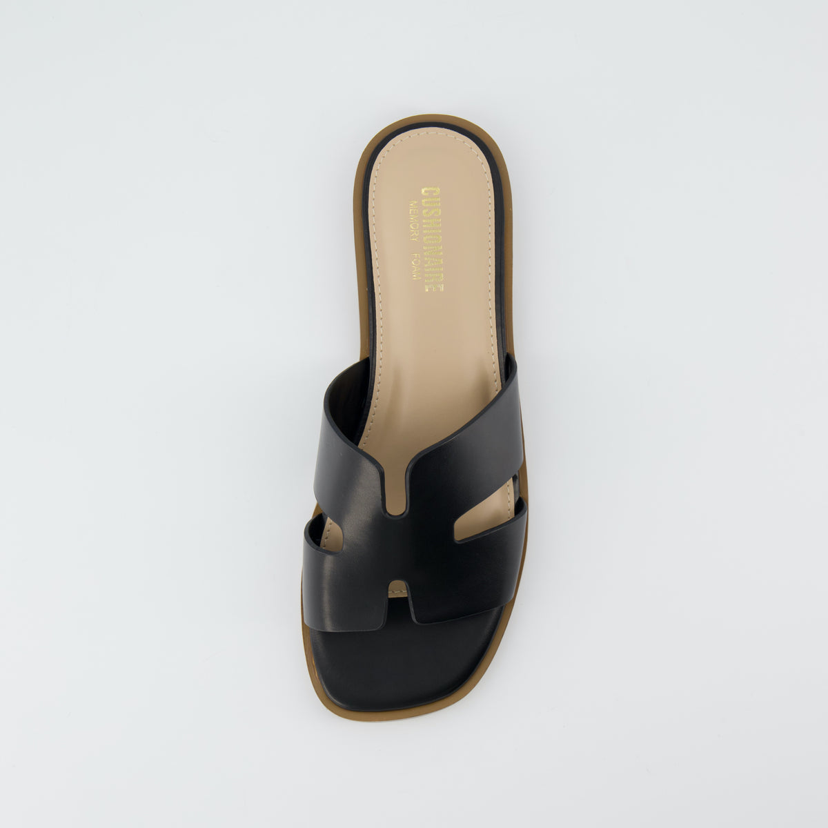 Voyage Strap Slides Black Smooth