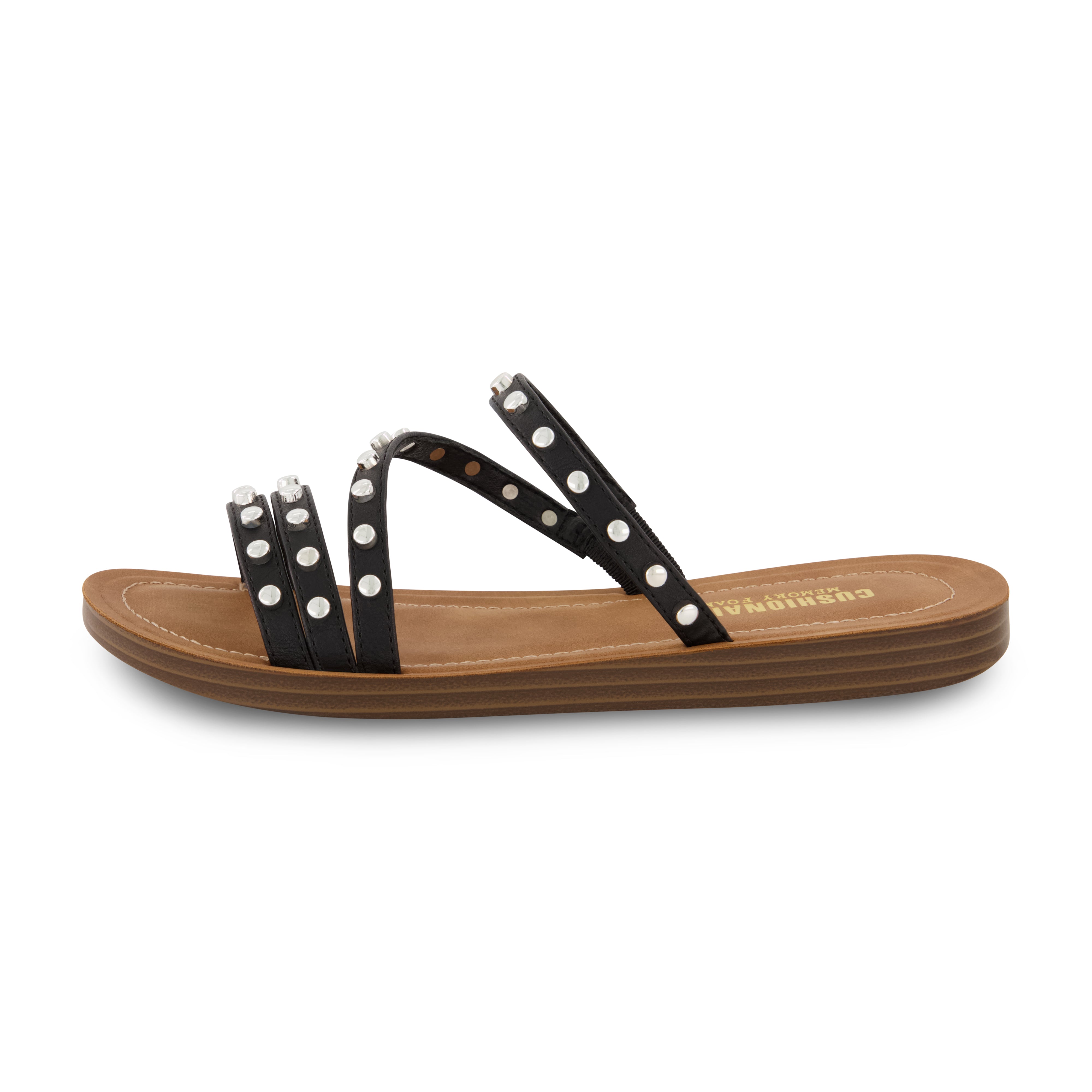 Andrea Studded Sandal Black