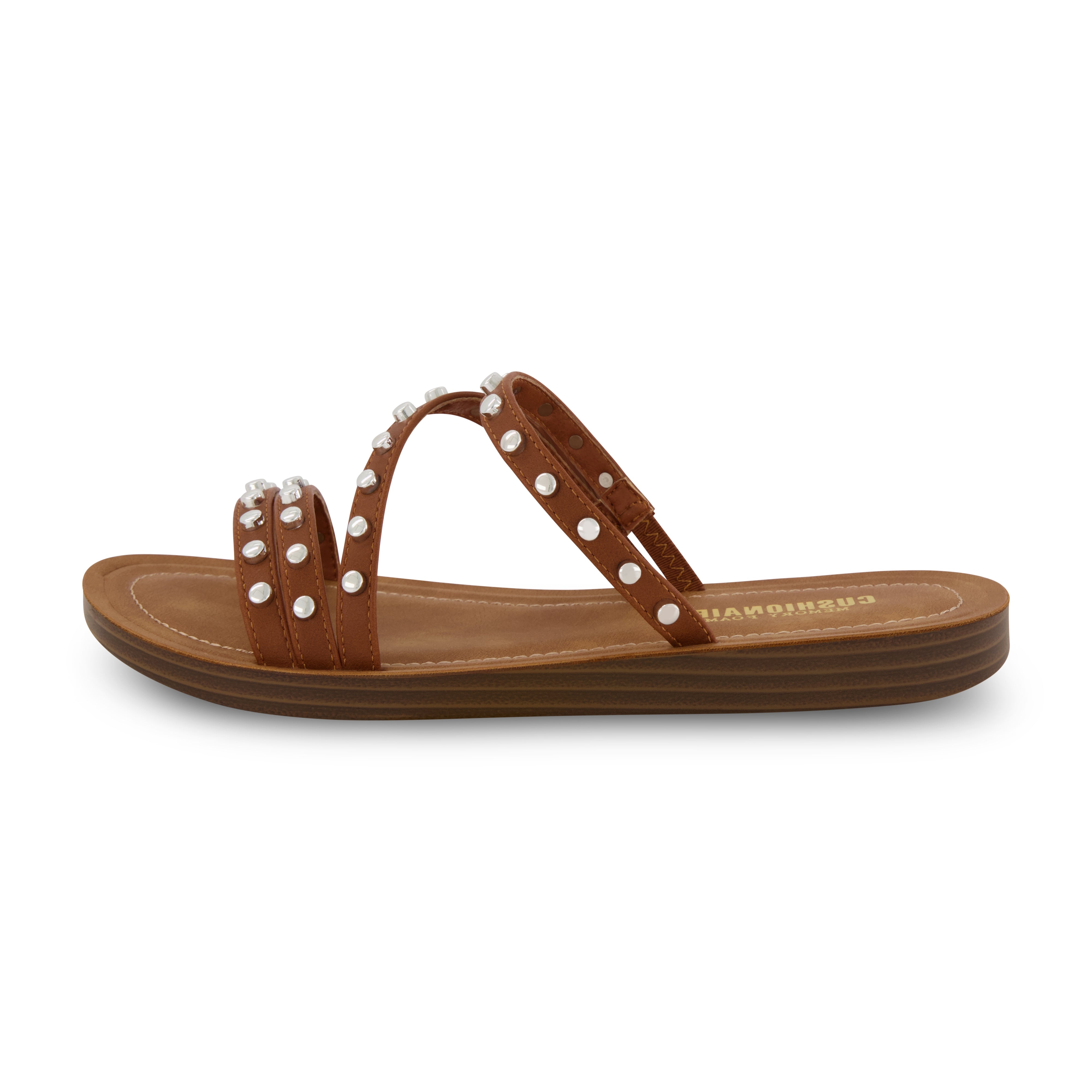 Andrea Studded Sandal Tan