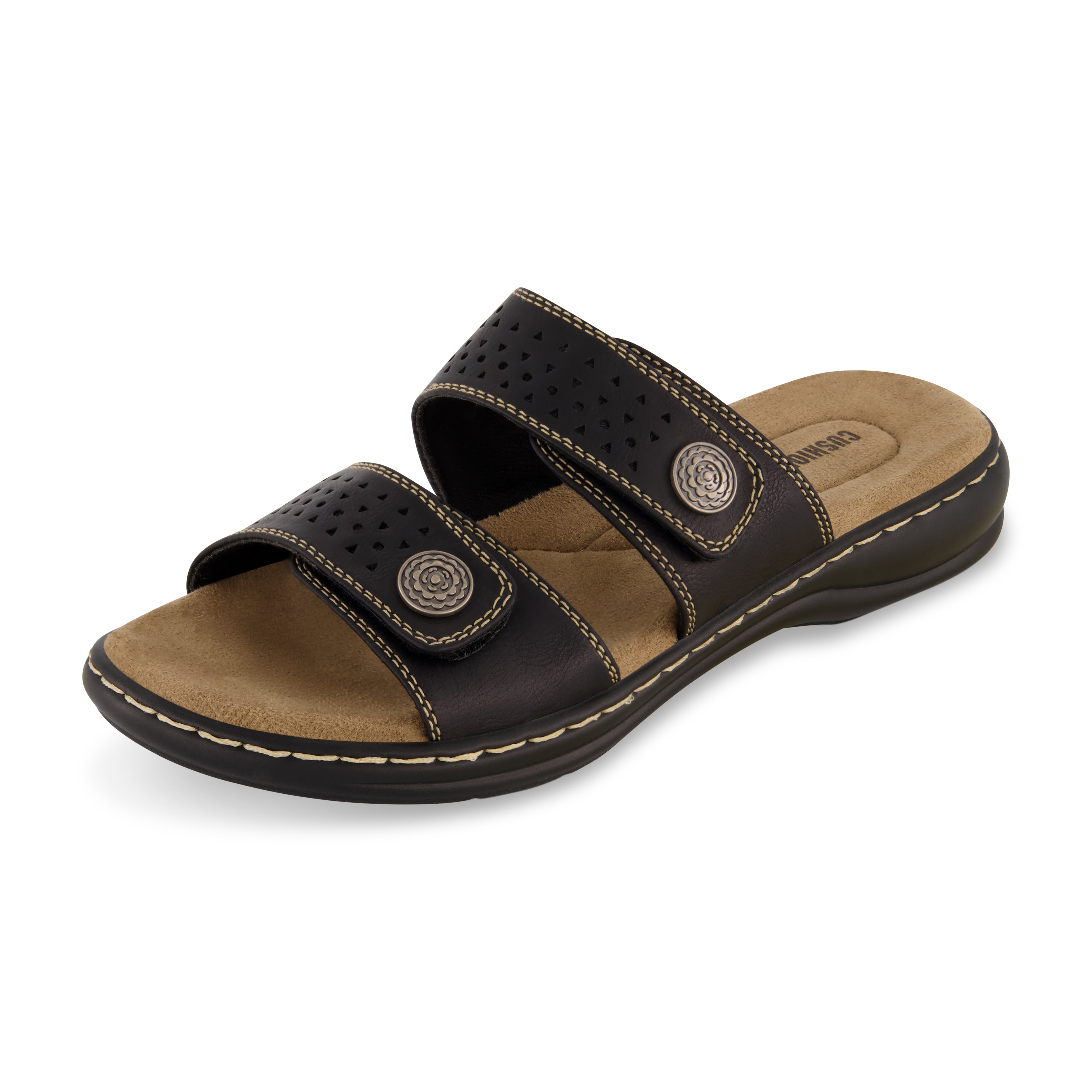 Betsy Two Band Comfort Sandal Black