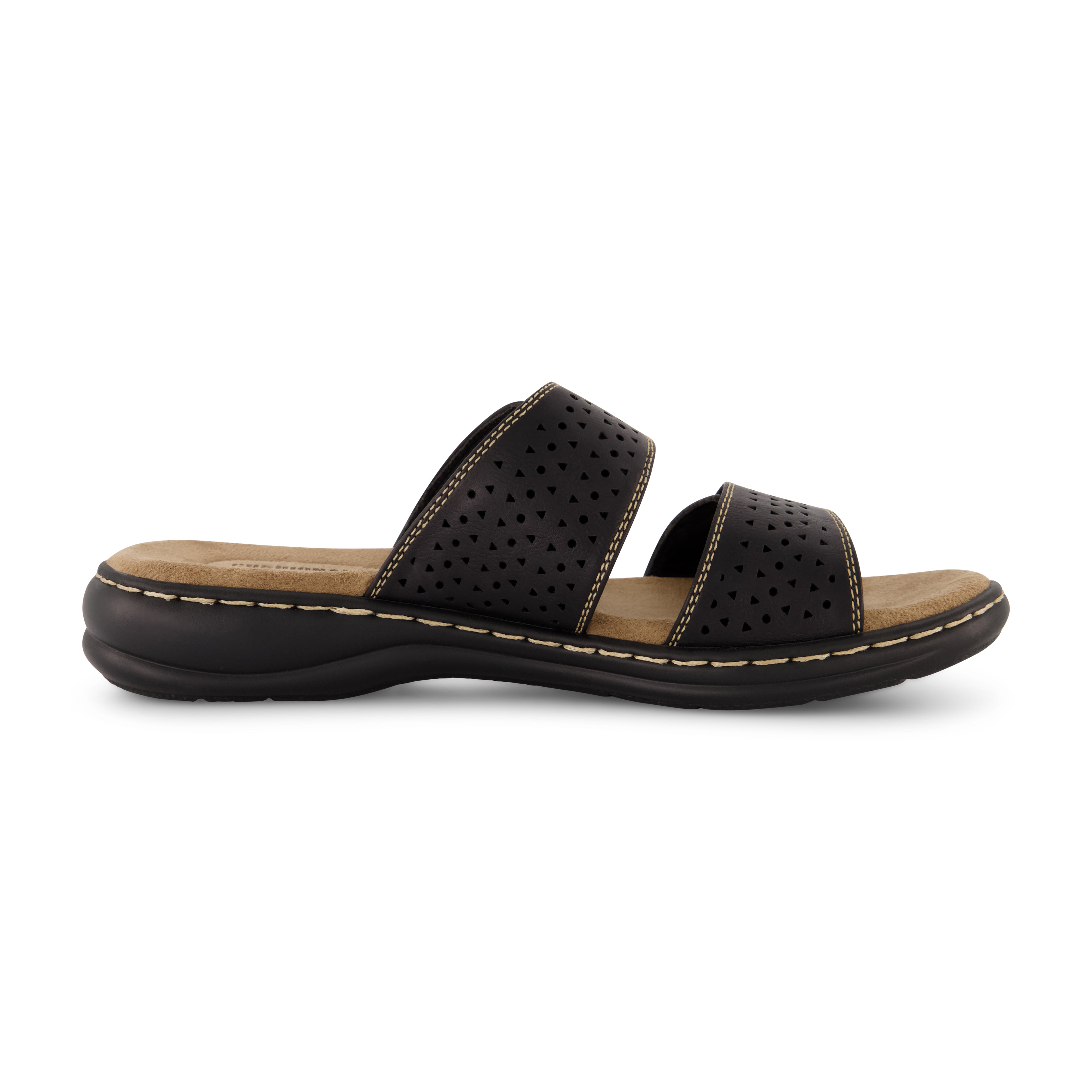 Betsy Two Band Comfort Sandal Black