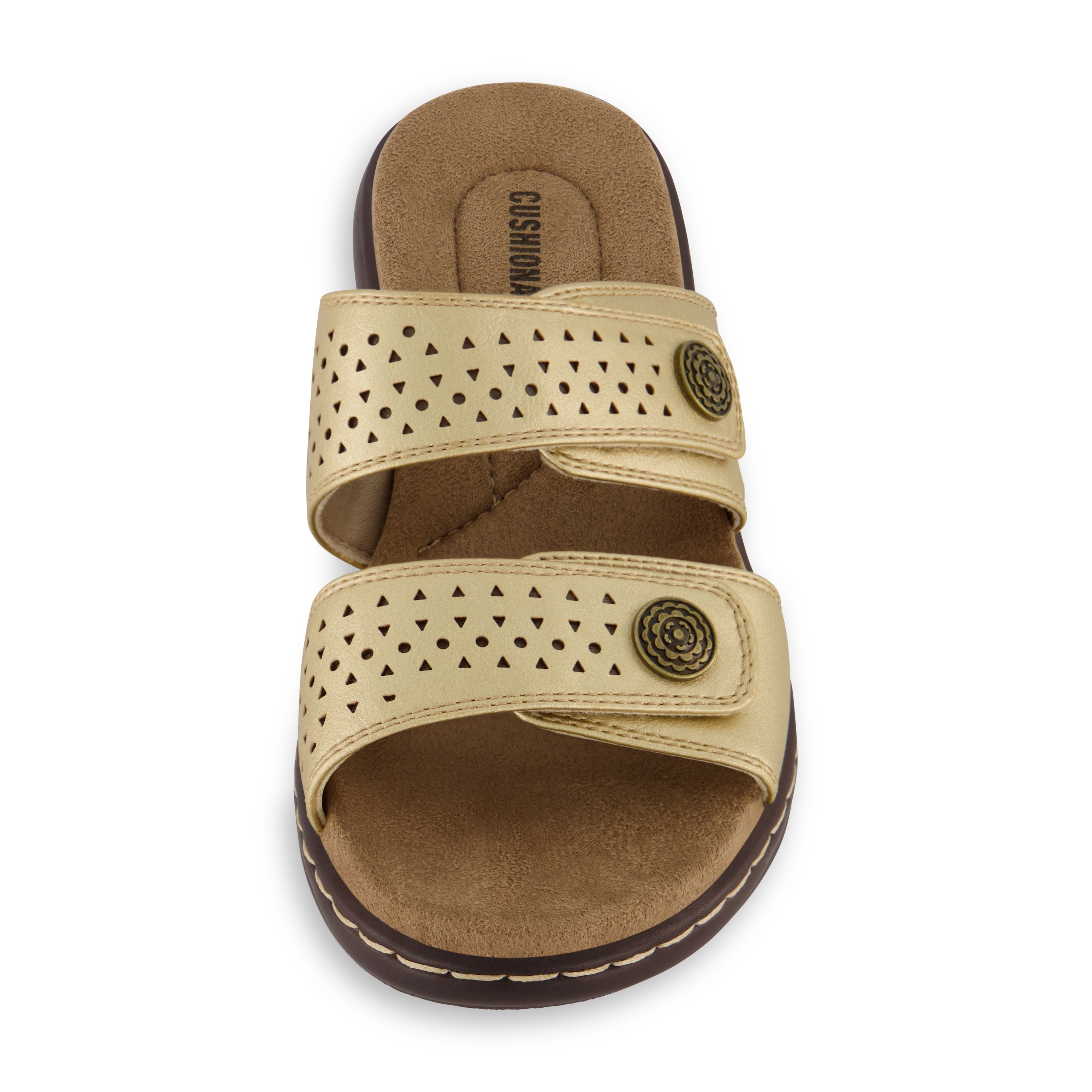 Betsy Two Band Comfort Sandal Gold