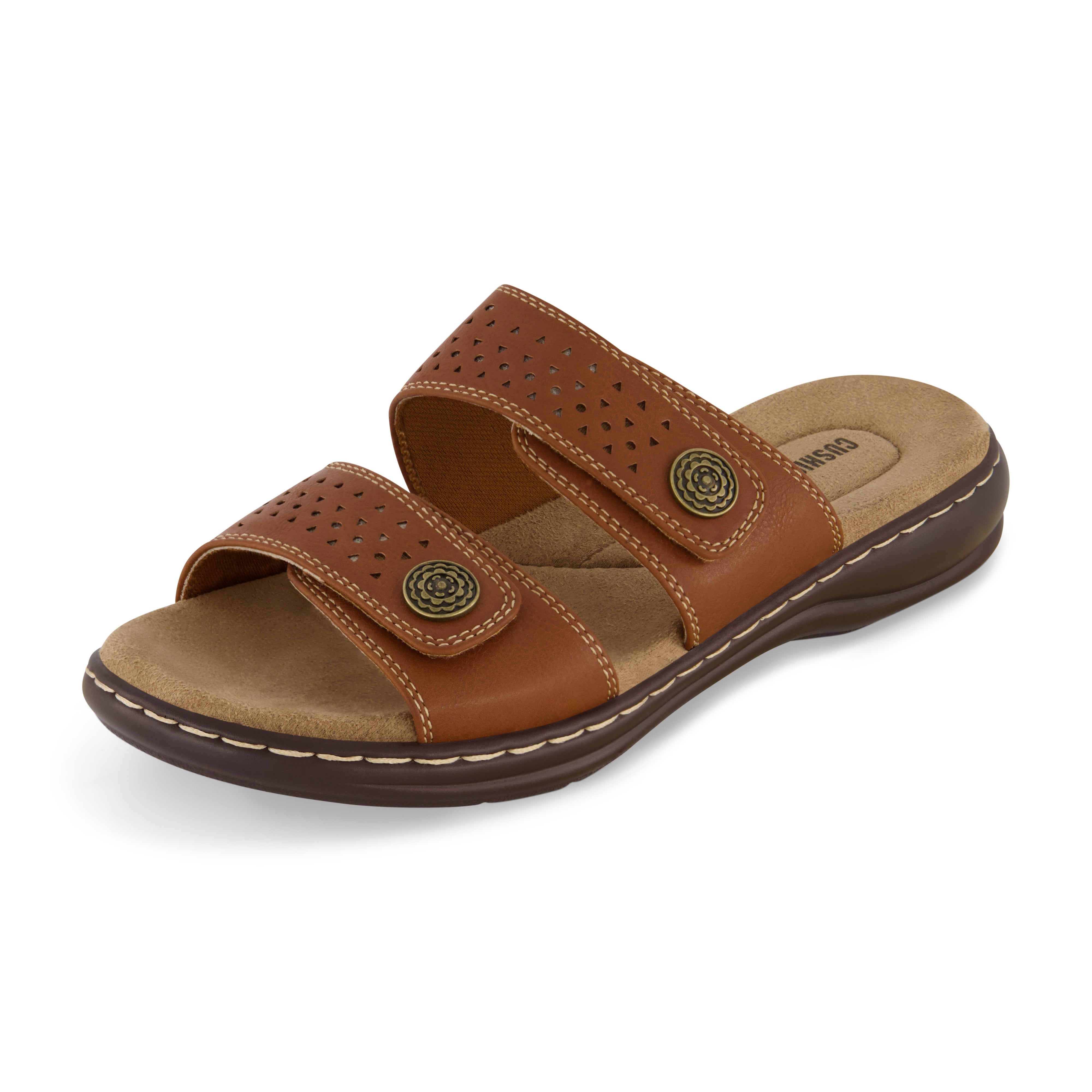 Betsy Two Band Comfort Sandal Whiskey