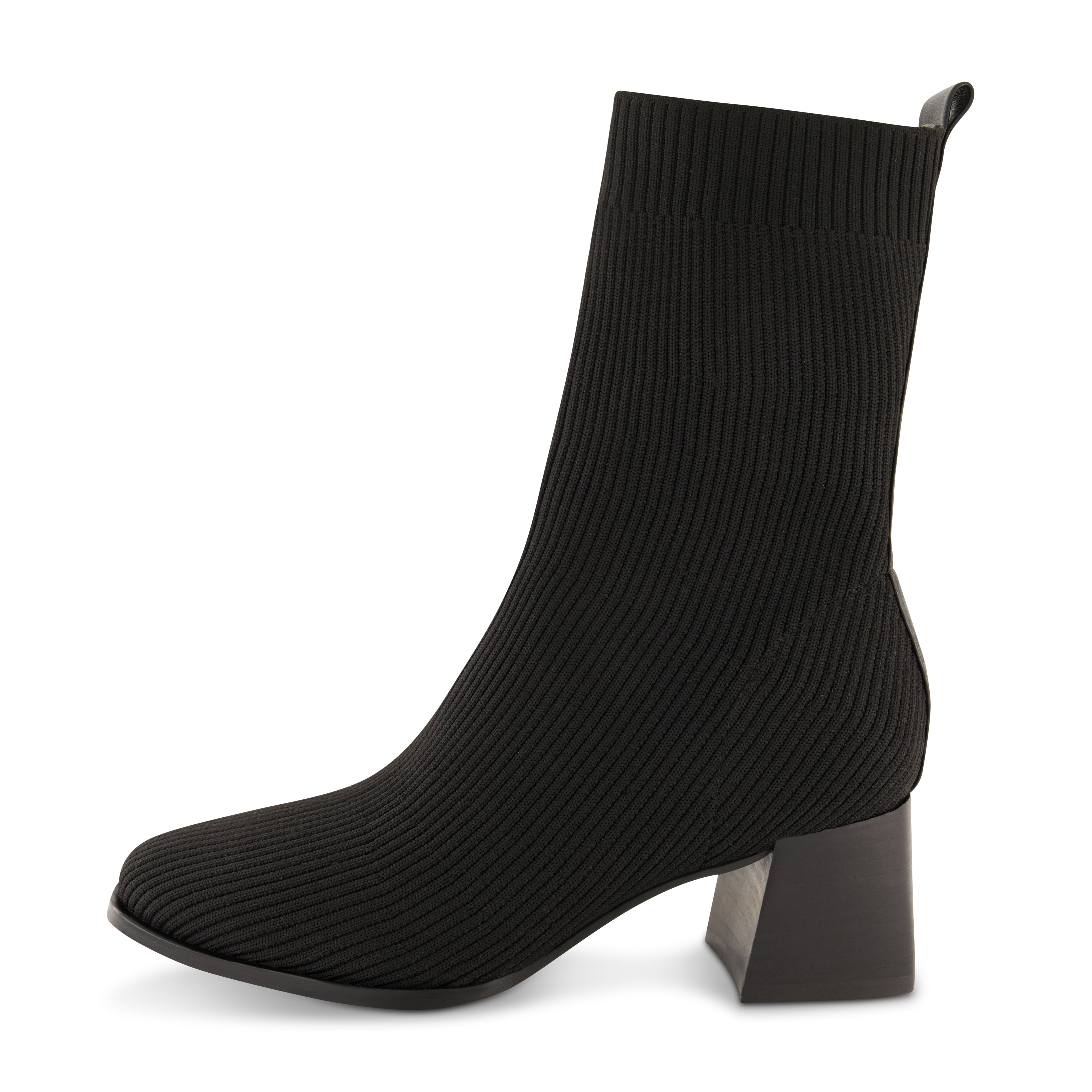 Bishop Knit Dress Boot Black