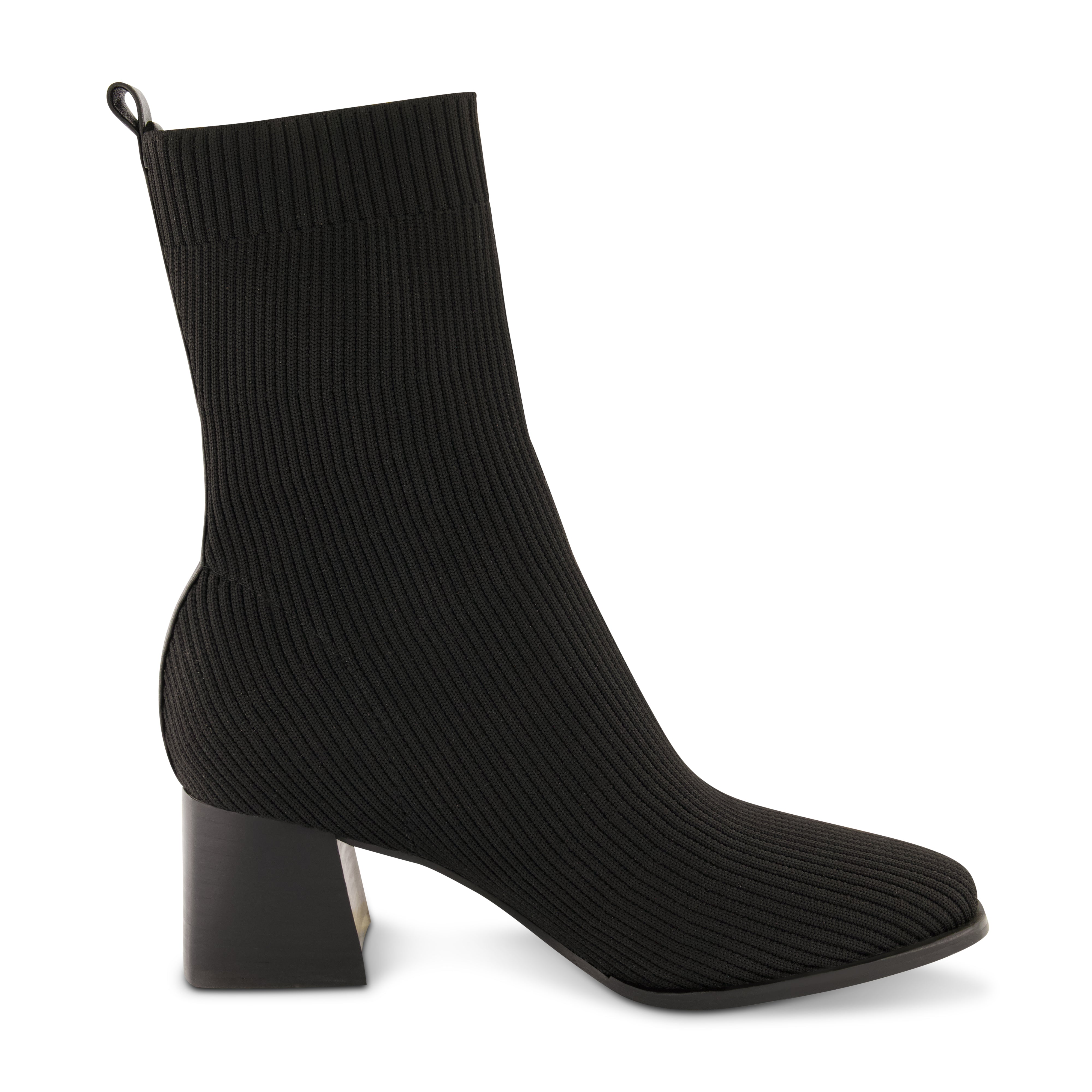 Bishop Knit Dress Boot Black