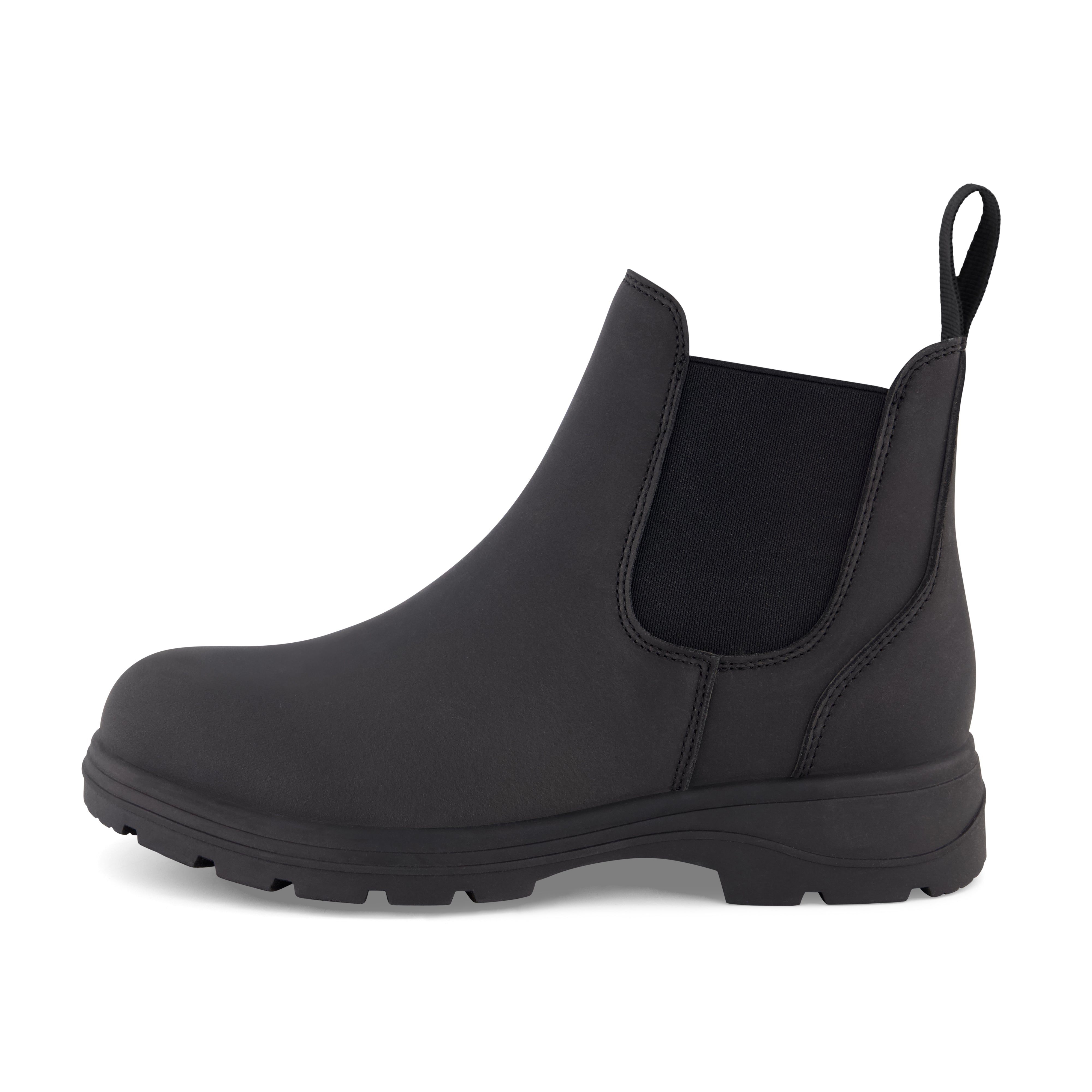 Britain Chelsea Boot Black Rugged