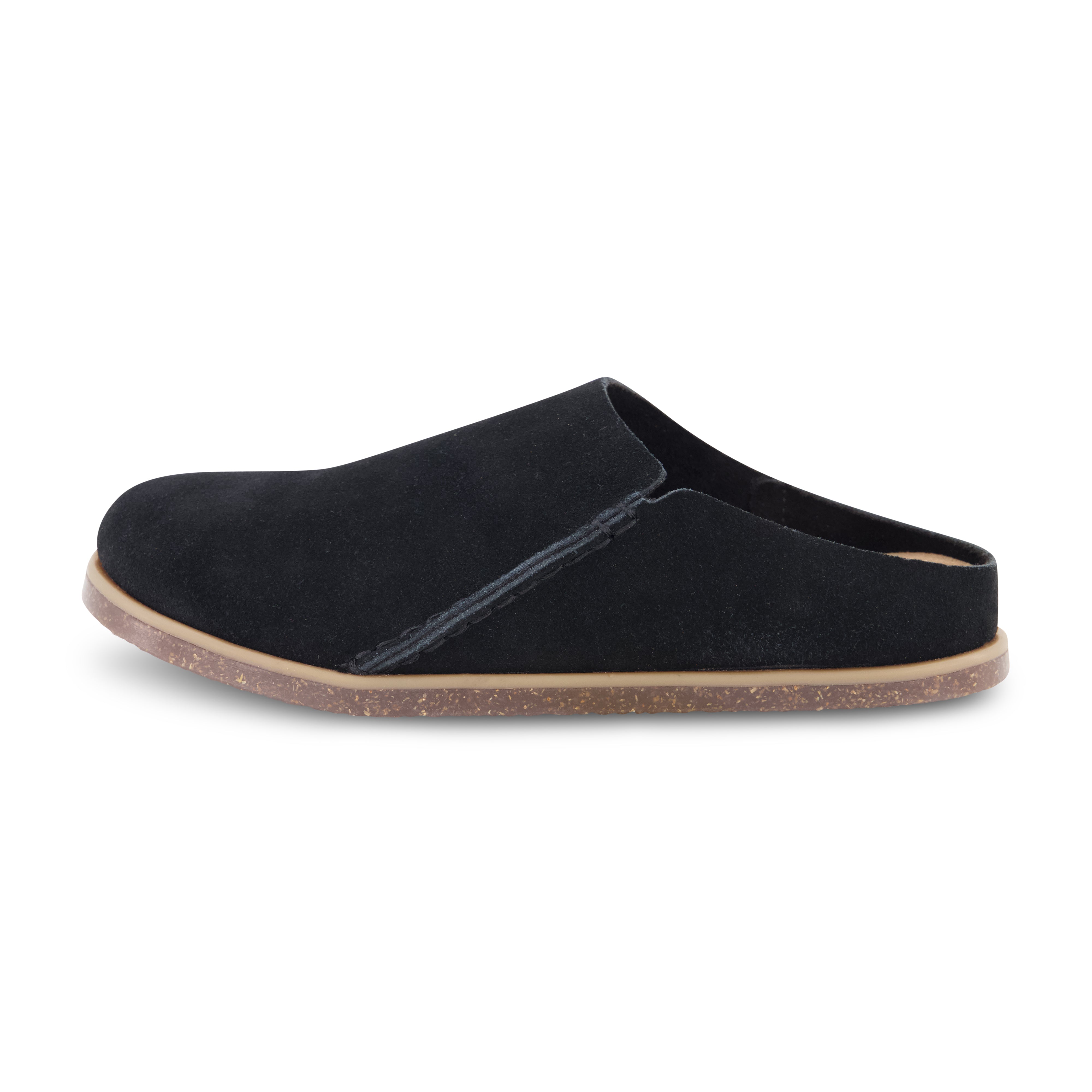Clay Footbed Clog Black