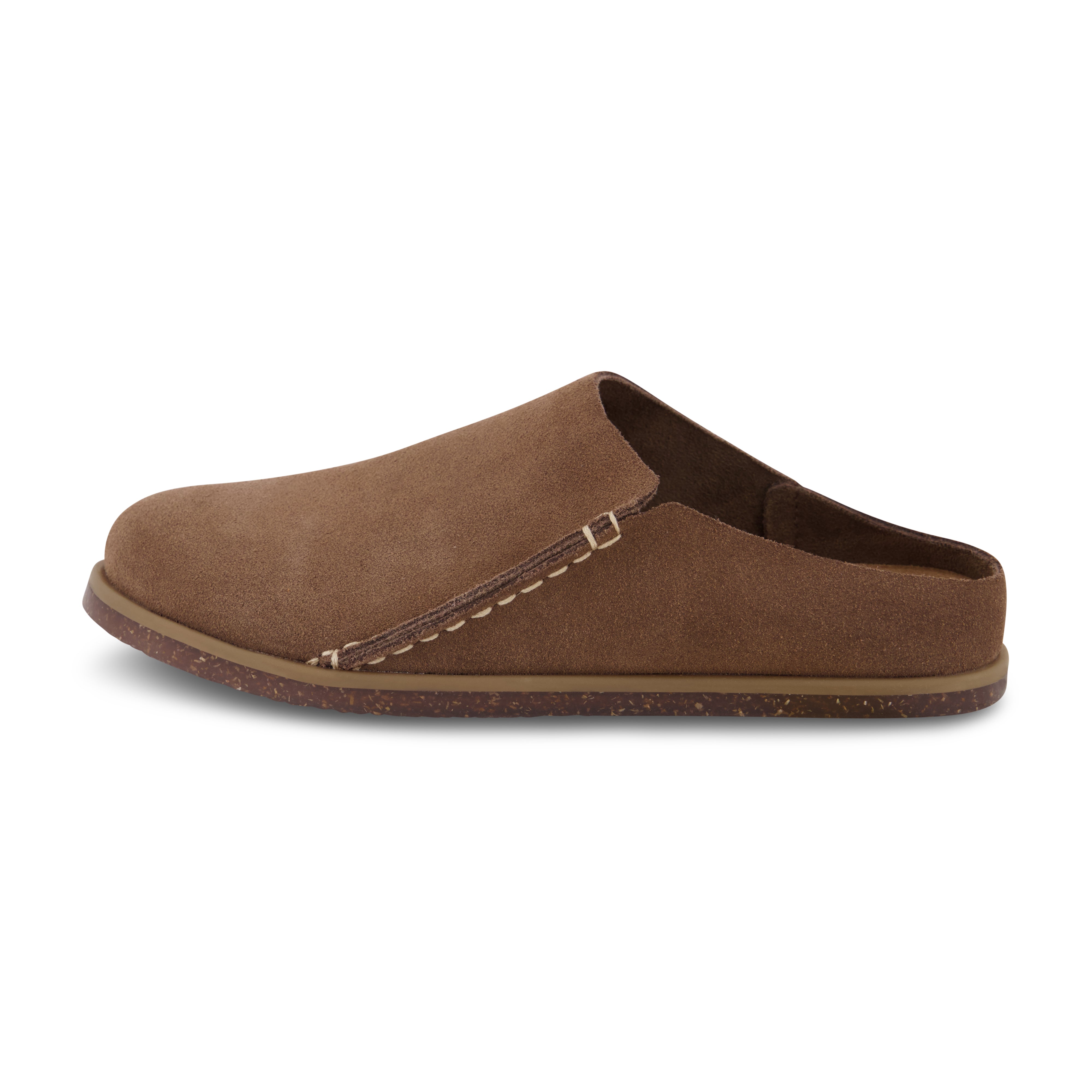 Clay Footbed Clog Taupe