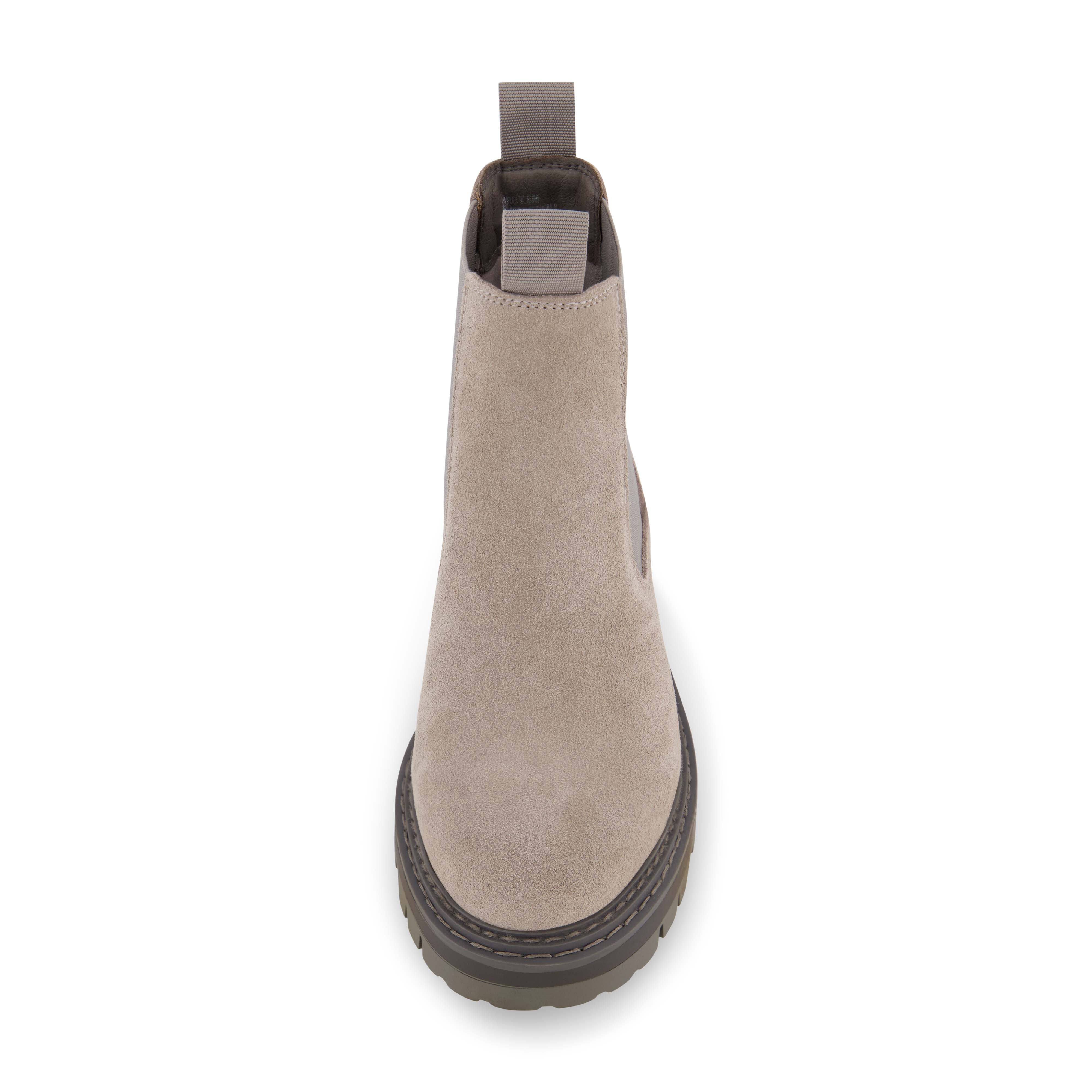 Derby Rugged Chelsea Boot Grey Suede
