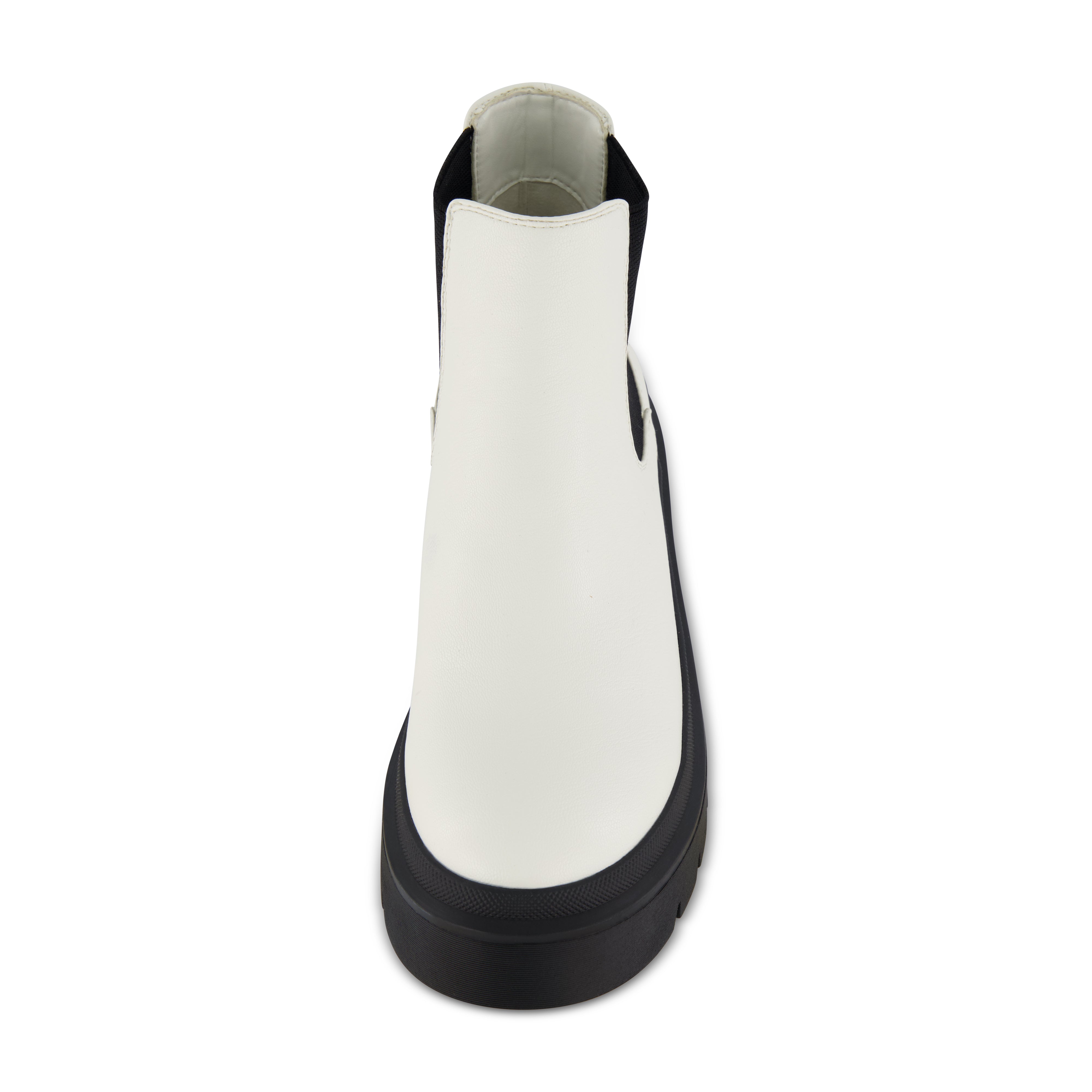 Dive Platform Chelsea Boot White
