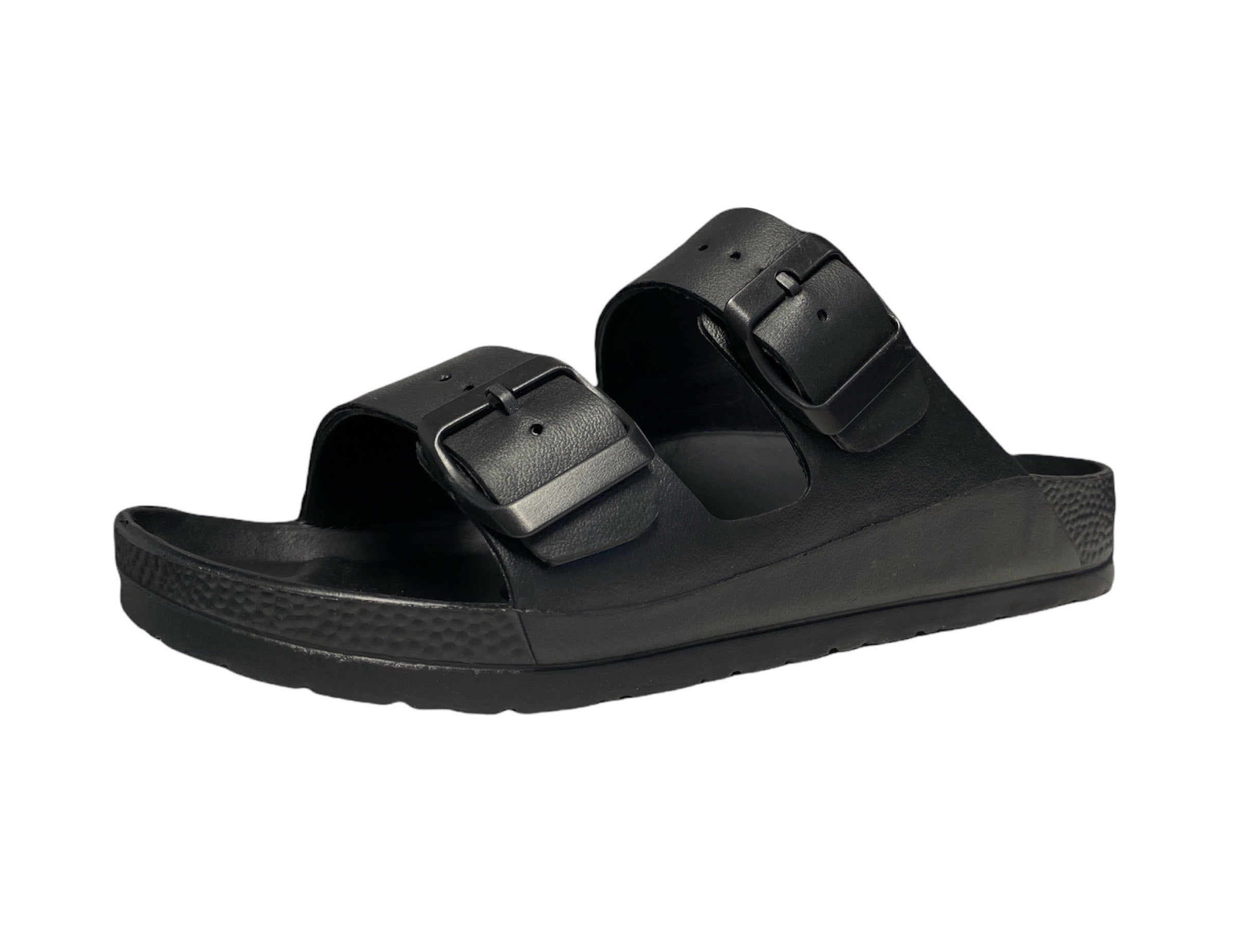 Emily Molded Footbed Sandal Black