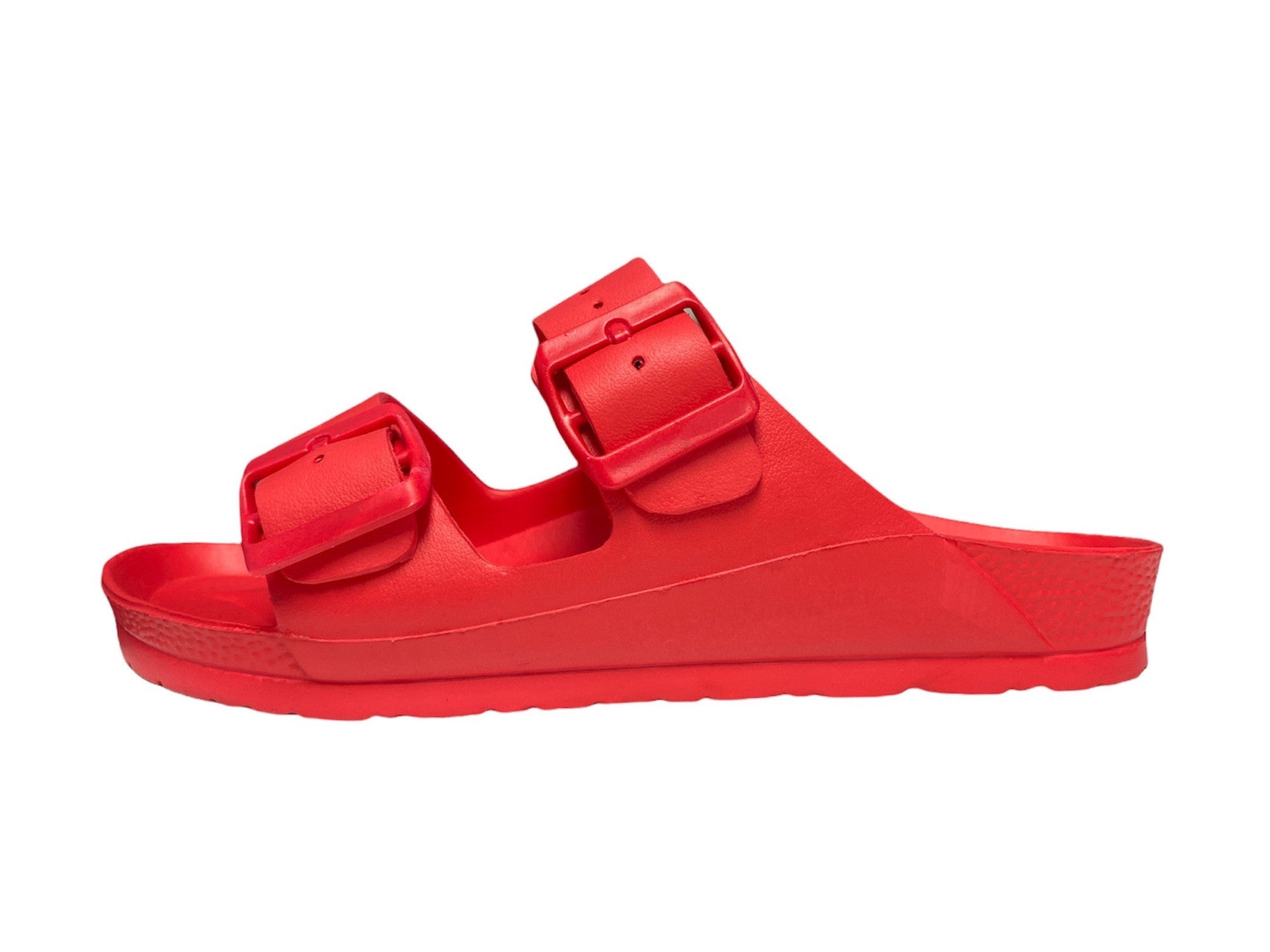 Emily Molded Footbed Sandal Red