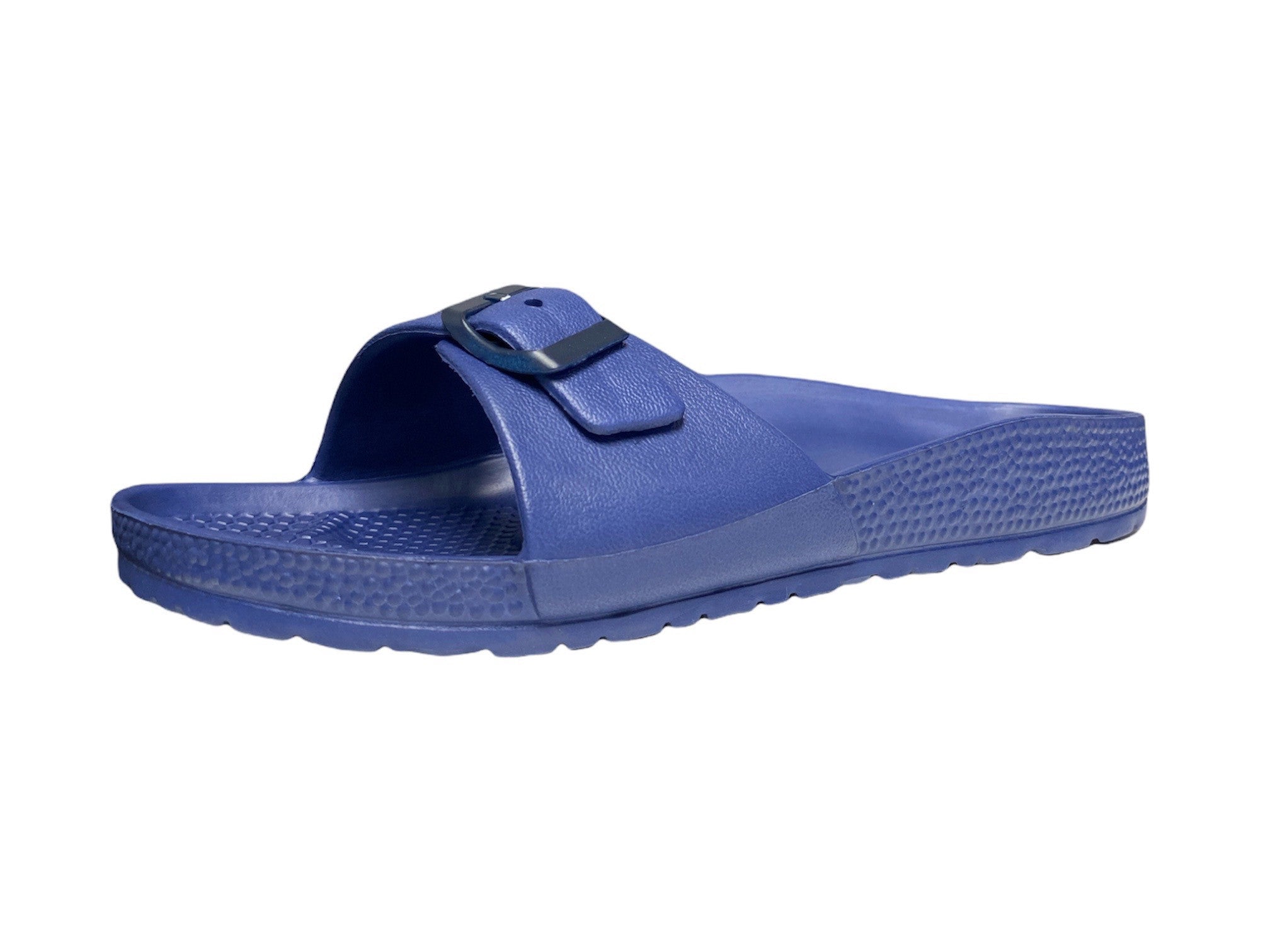 Evie Slide Sandals Navy Medium