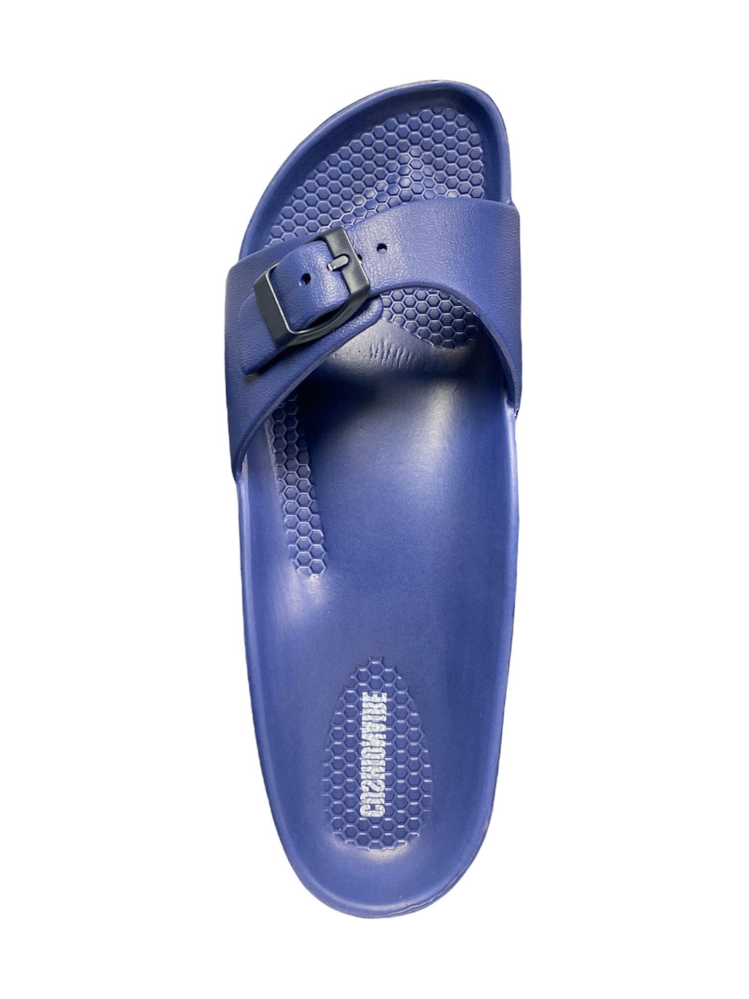 Evie Slide Sandals Navy Medium