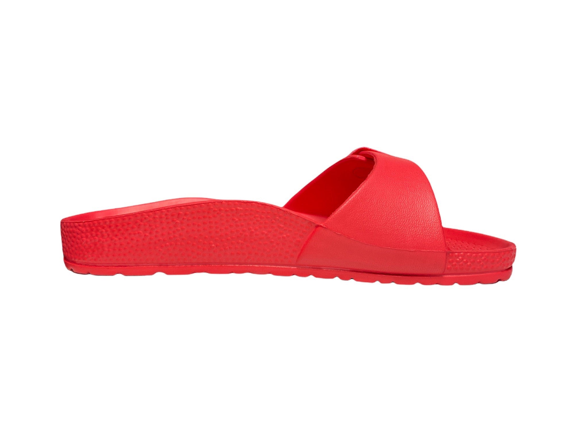 Evie Slide Sandals Red Medium