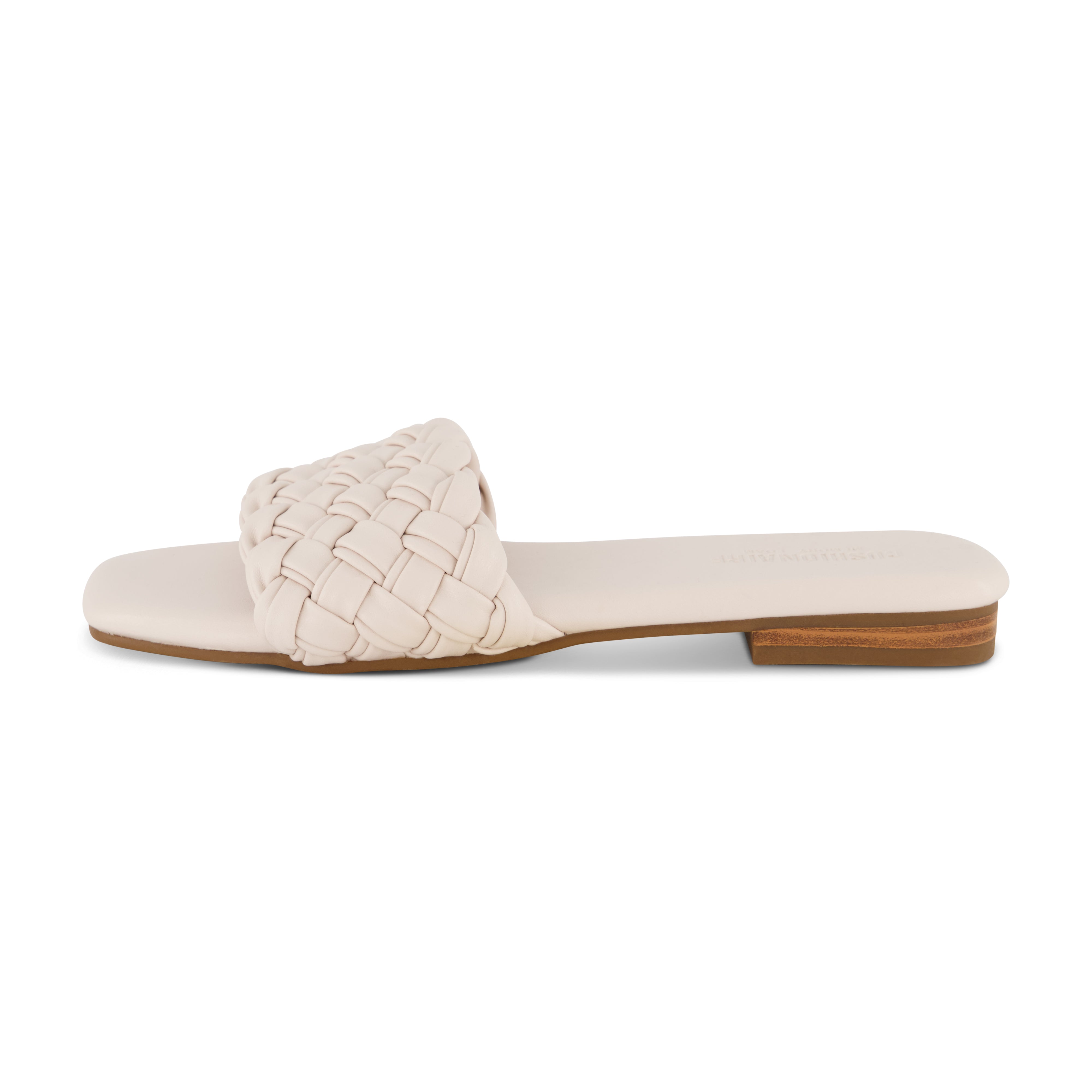 Fez Woven Sandal Cream