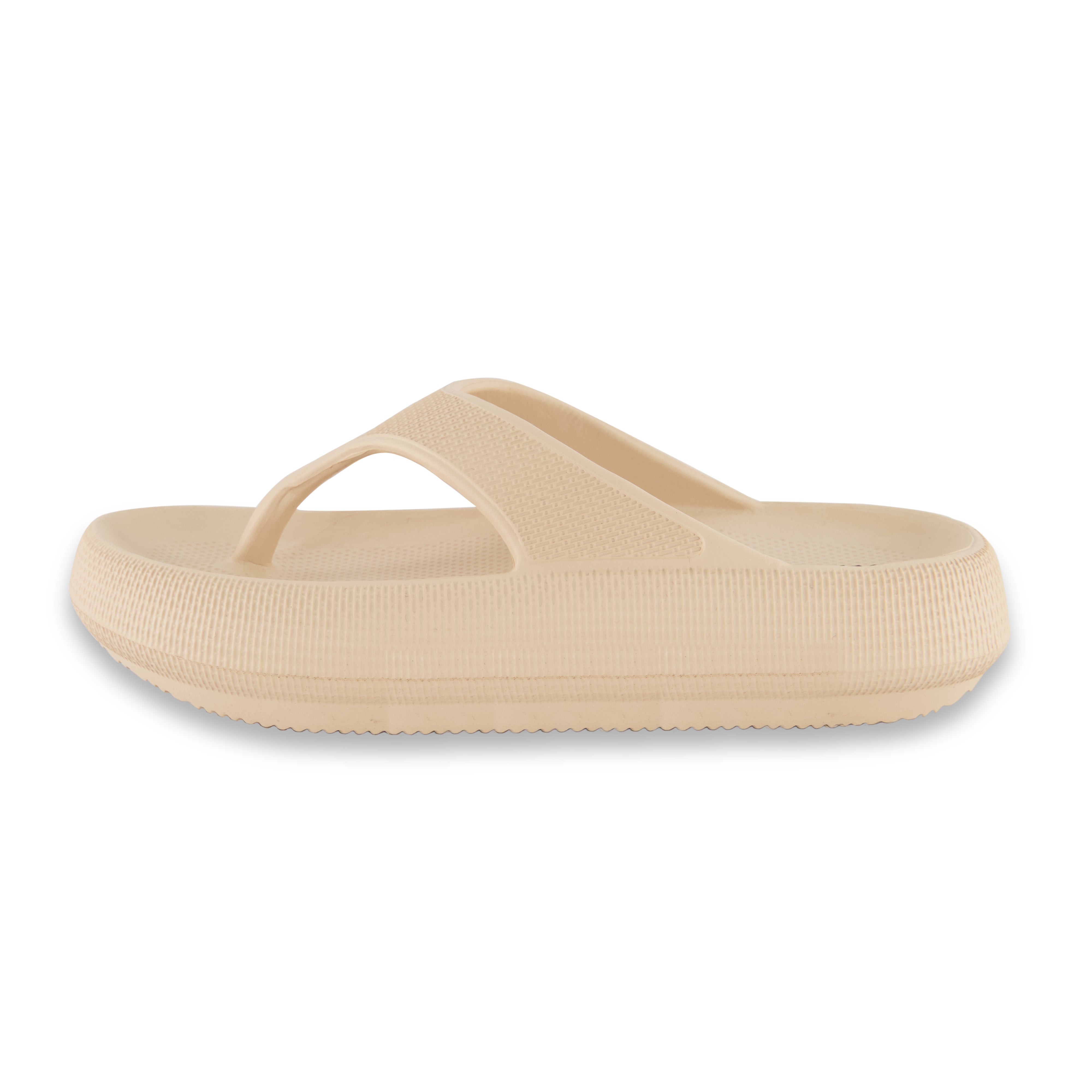 Fling Thong Cloud Slide Khaki