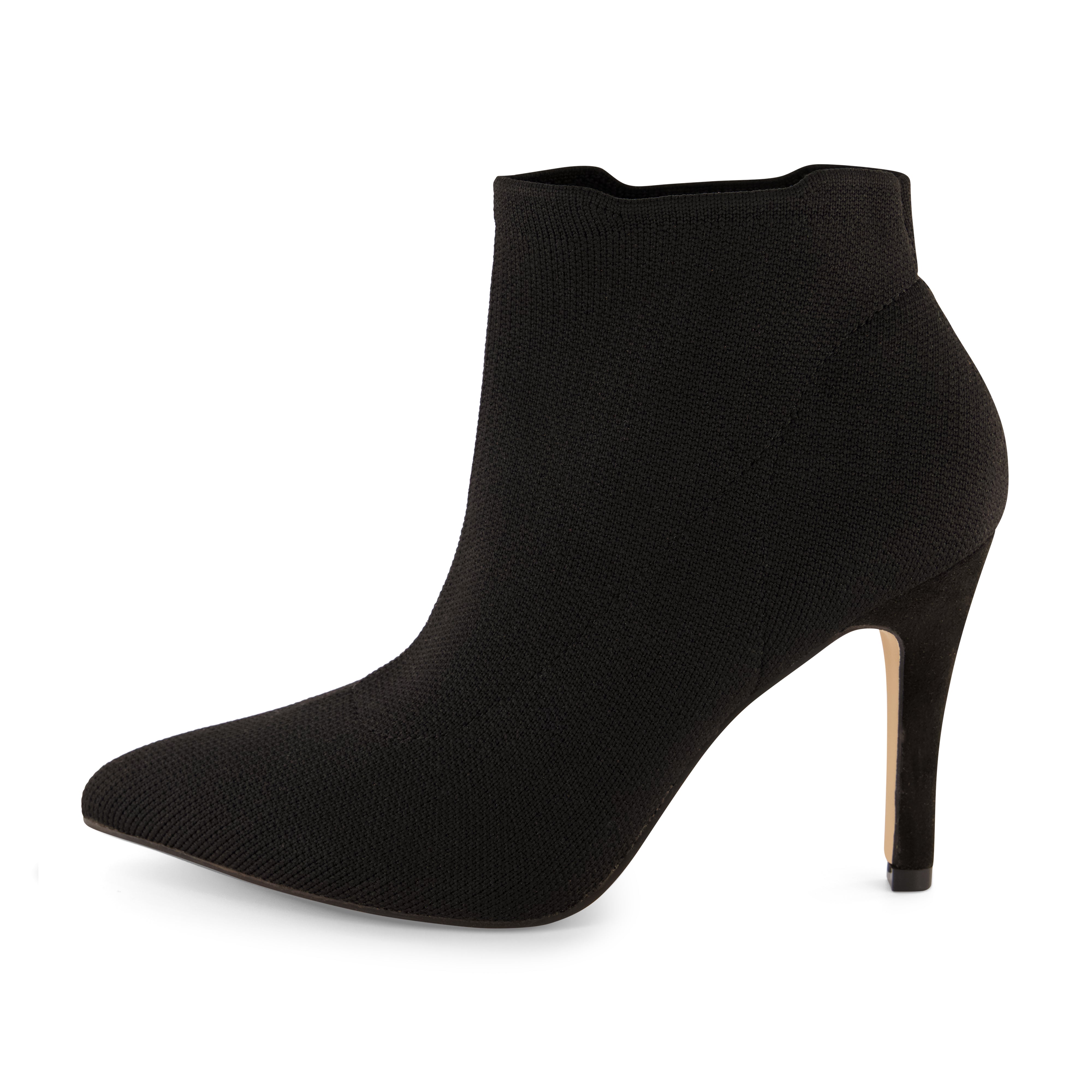 Genie Knit Dress Bootie Black