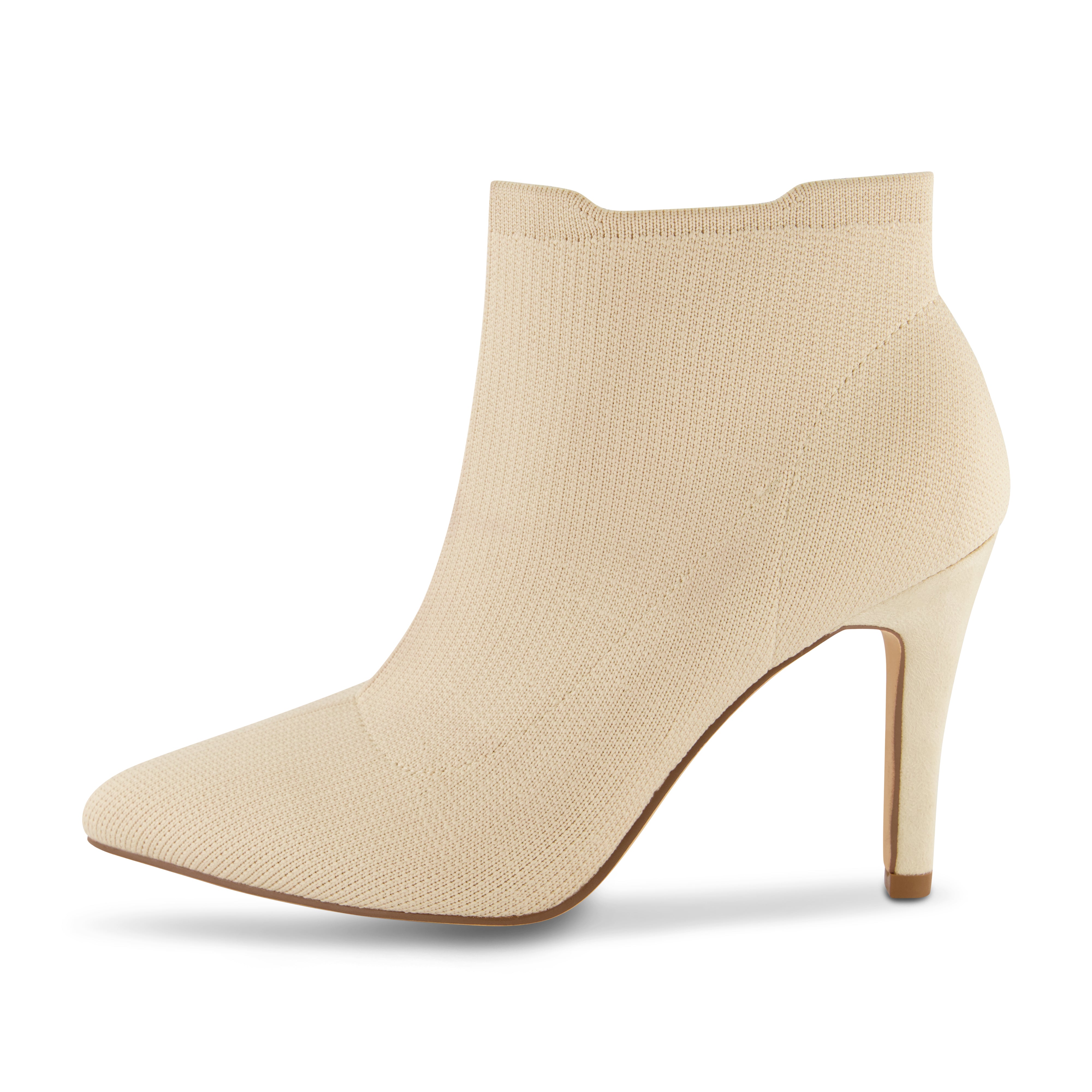 Genie Knit Dress Bootie Ivory