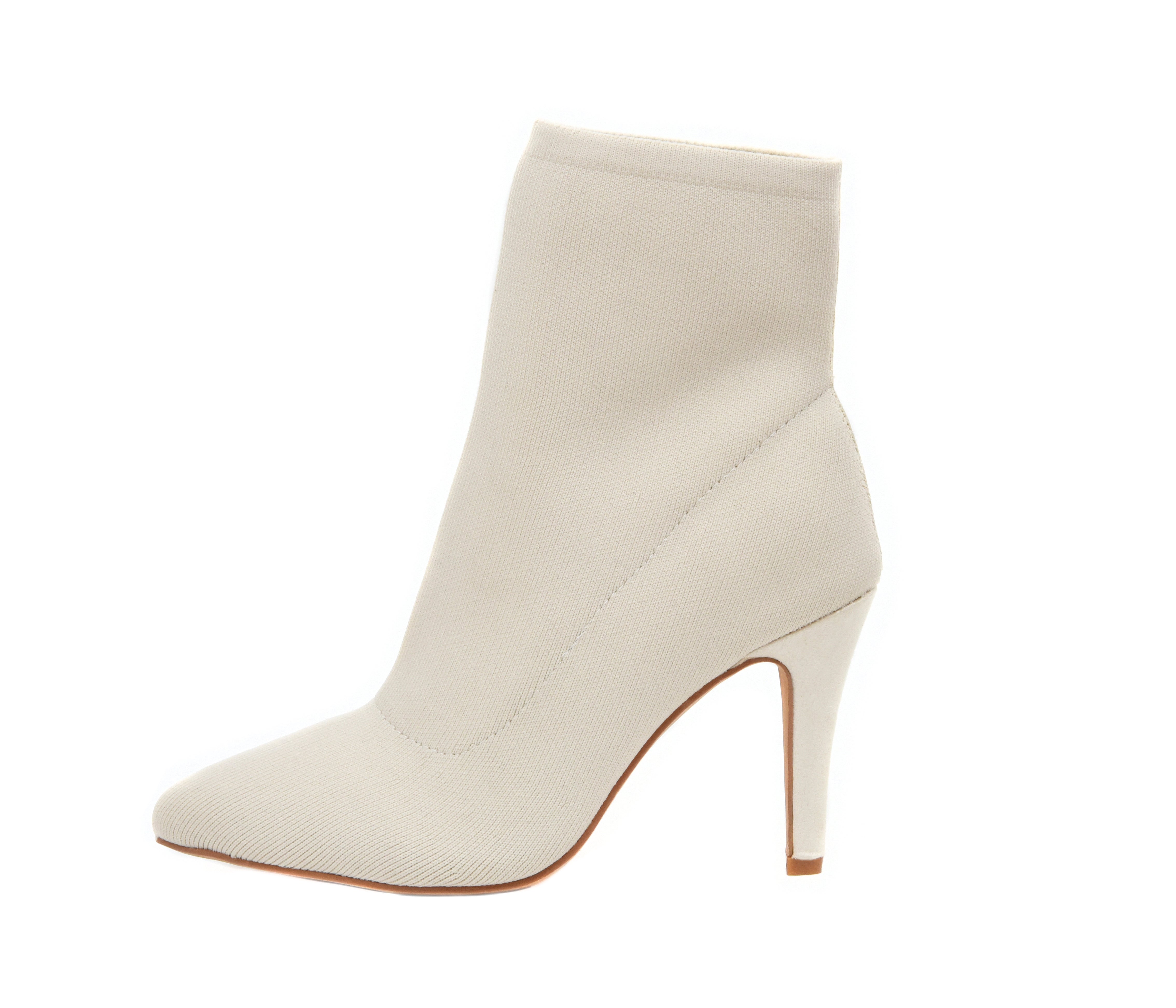 Gipsee Knit Dress Bootie Bone