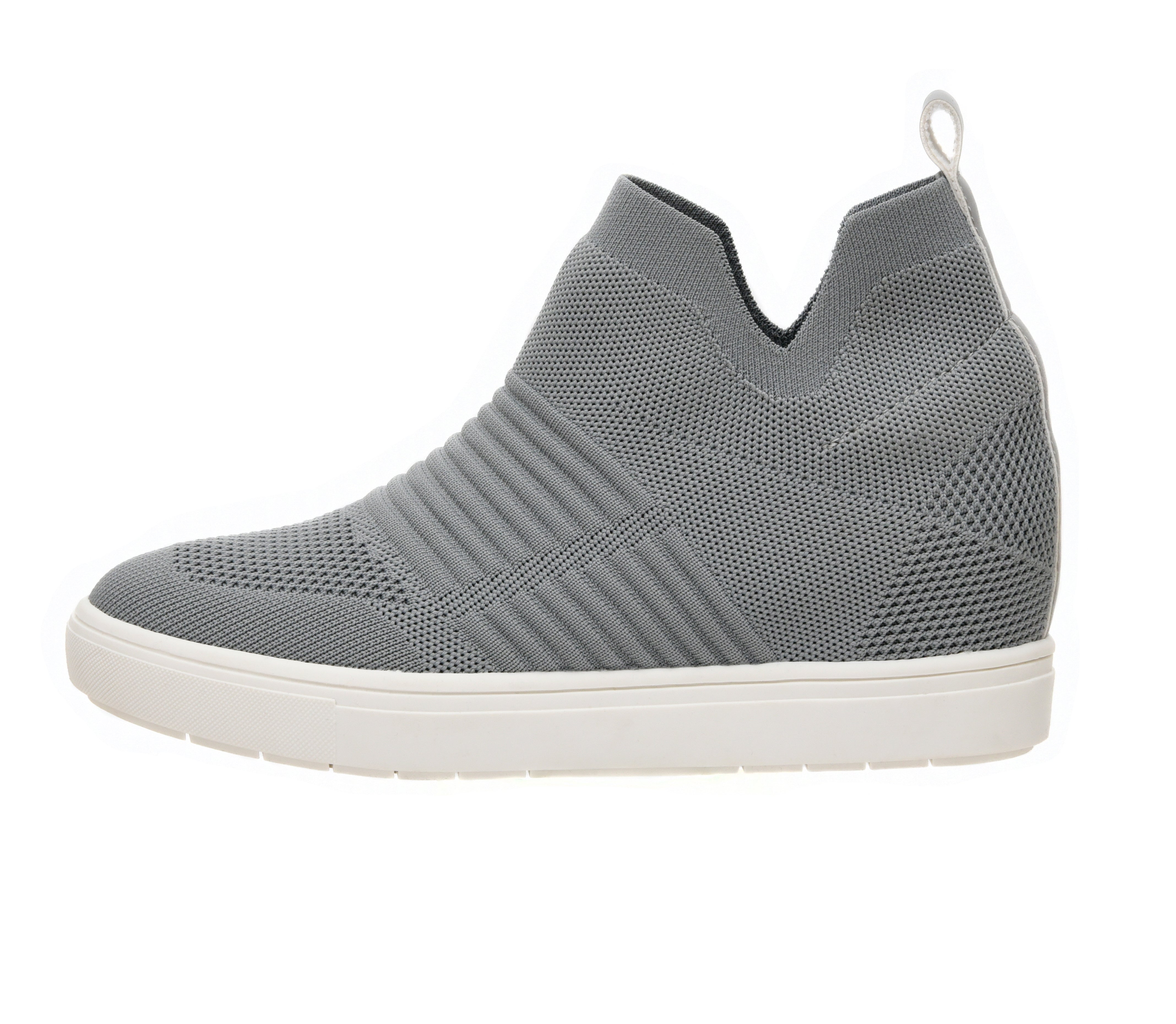 Hoyt Knit Wedge Sneaker Gray