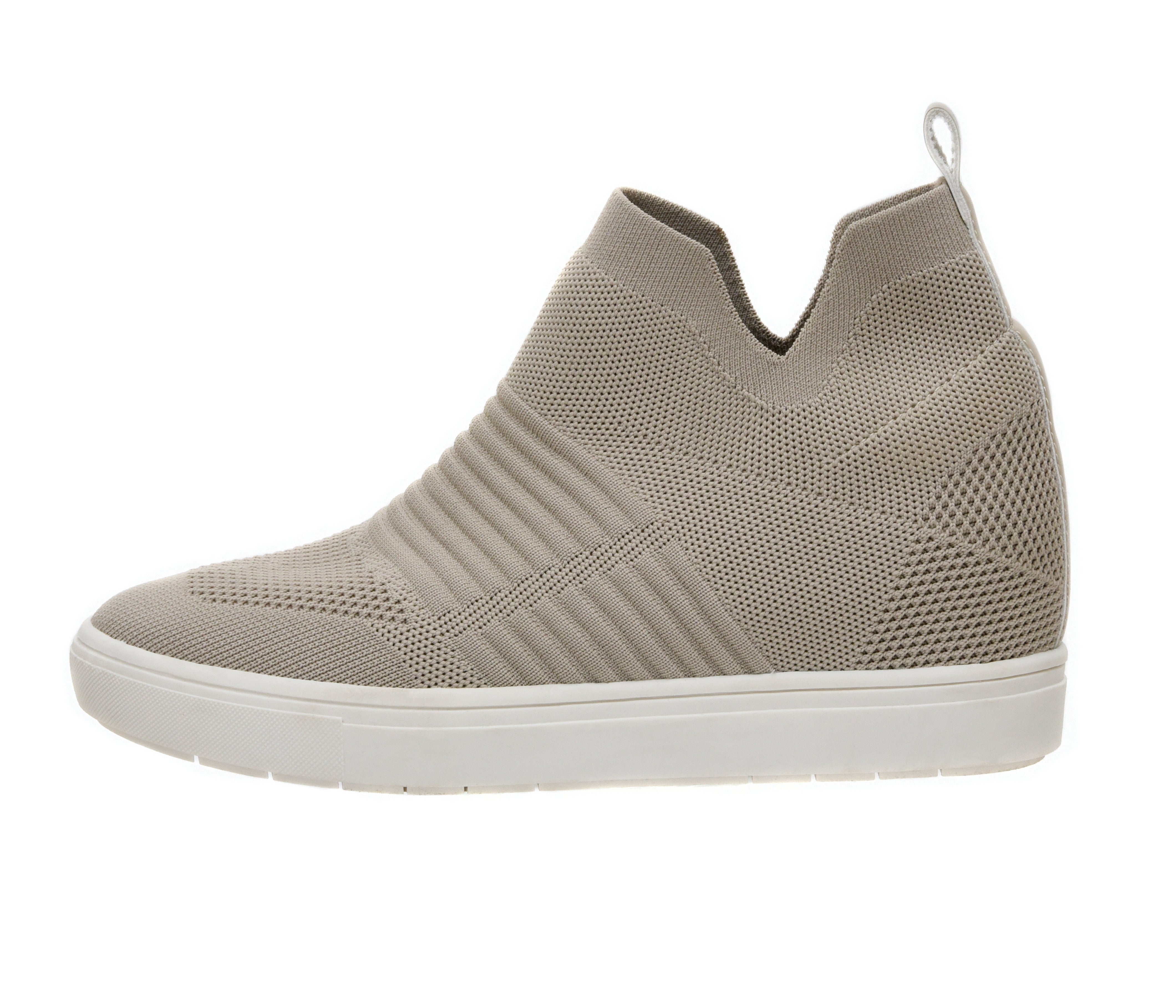 Hoyt Knit Wedge Sneaker Natural
