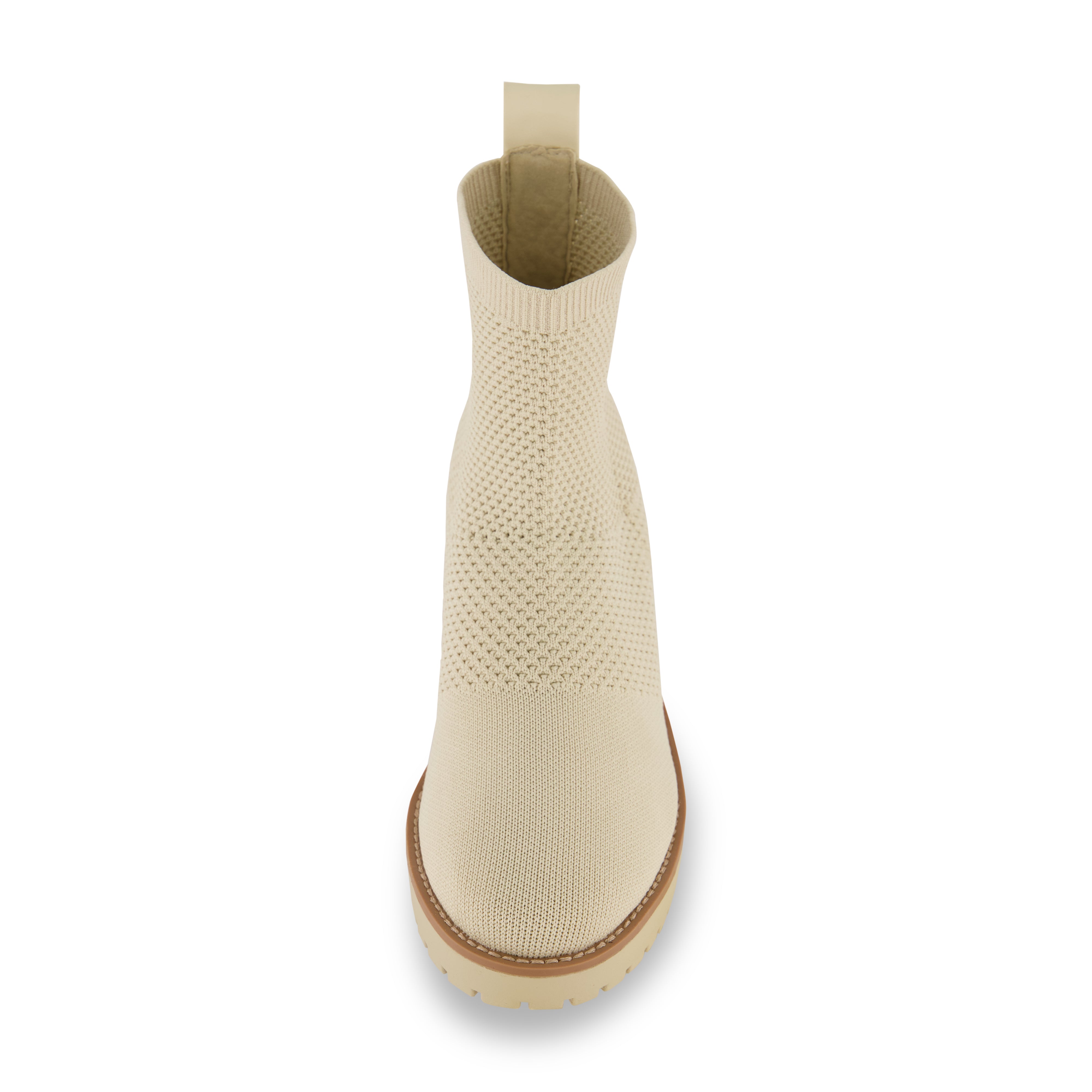 Iggy Knit Wedge Bootie Ivory