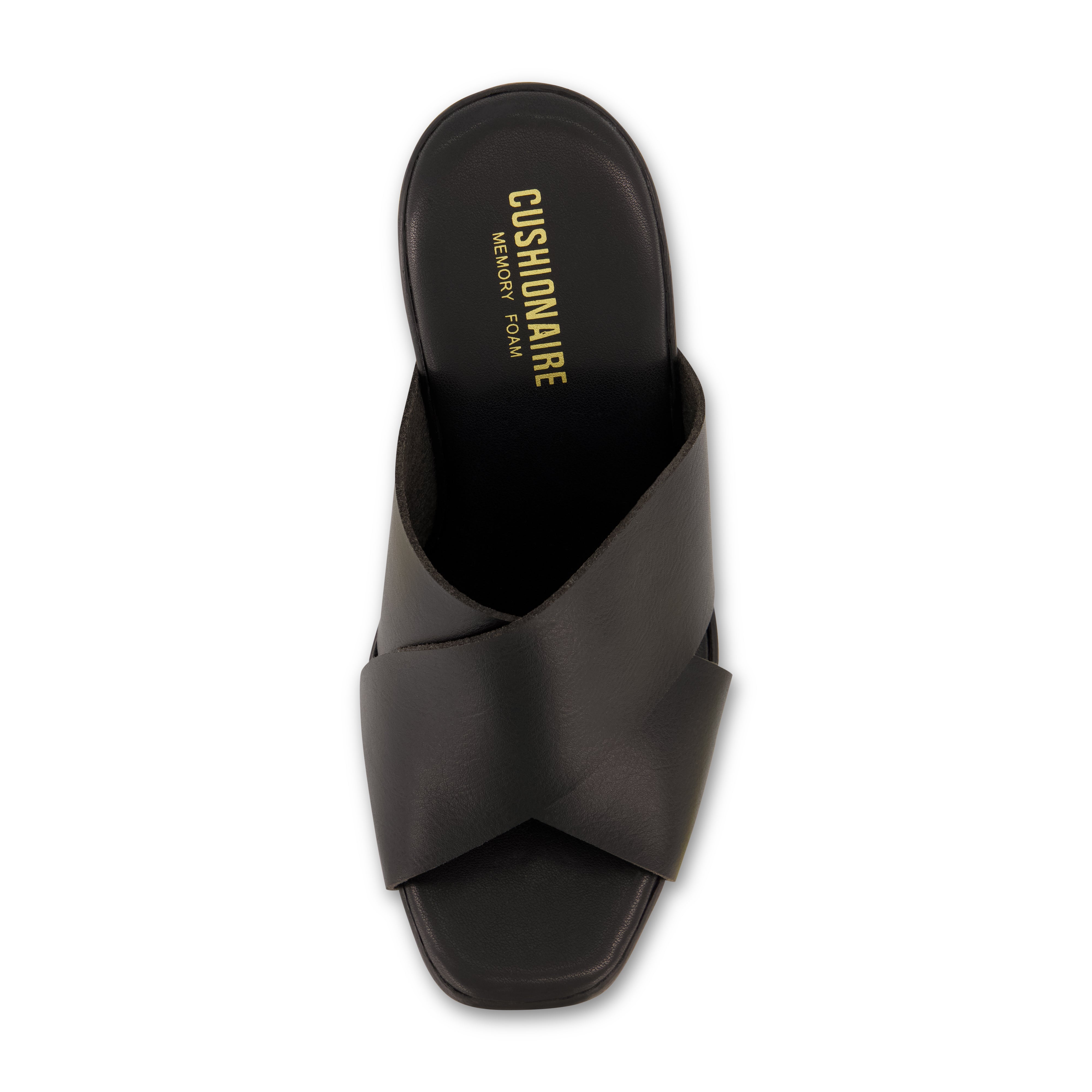 Kamari Studded Cross Band Clog Black