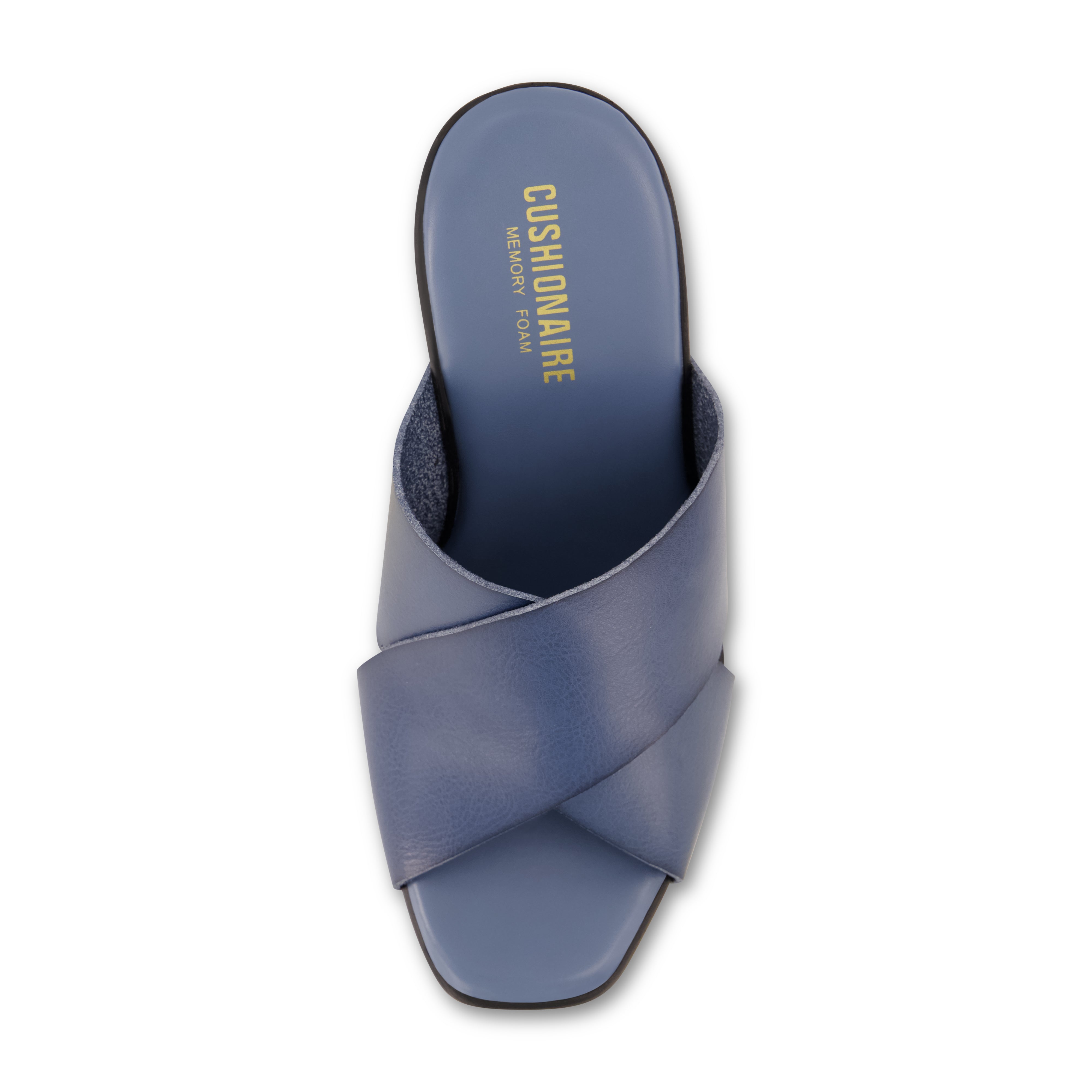 Kamari Studded Cross Band Clog Blue