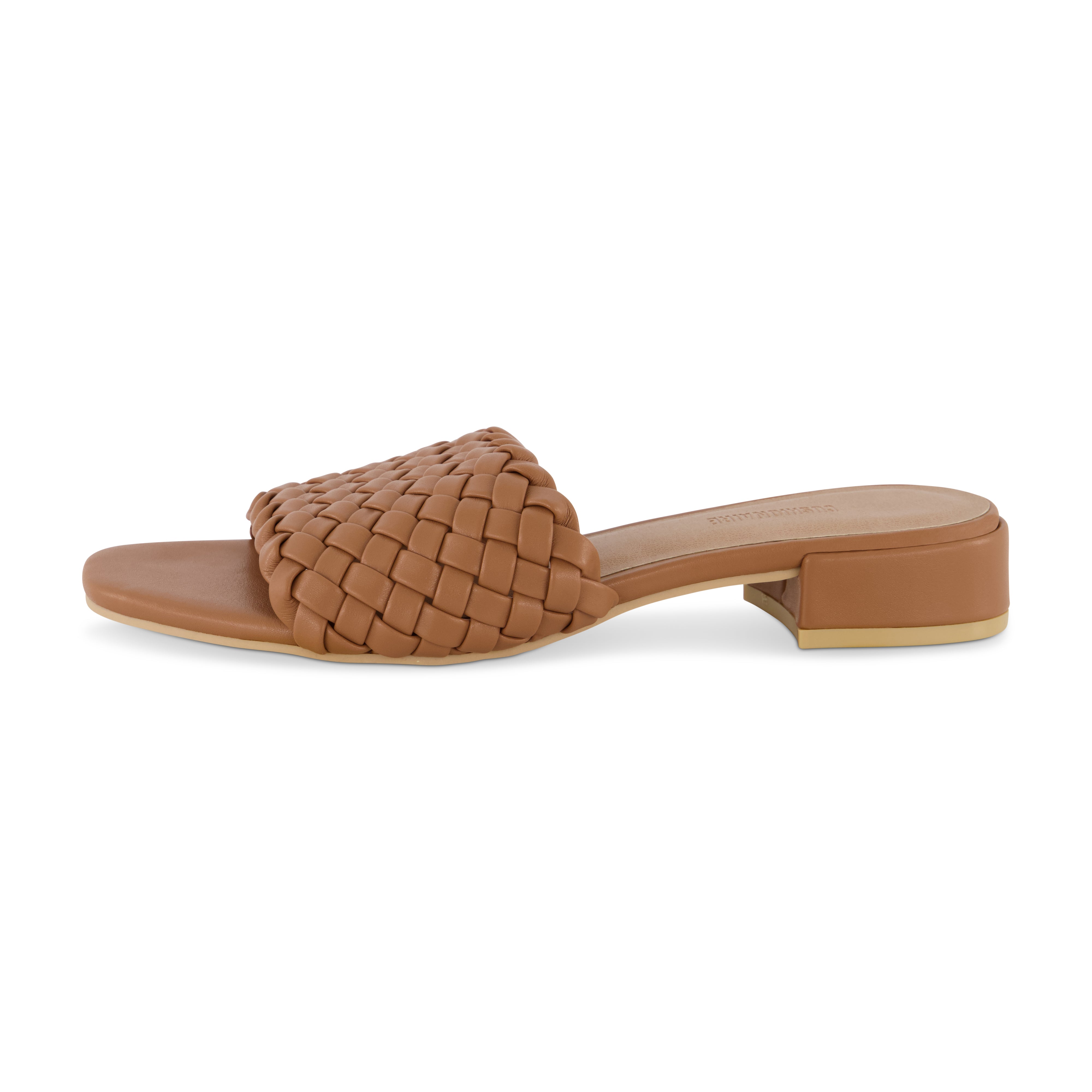 Nerida Block Heel Sandal Tan