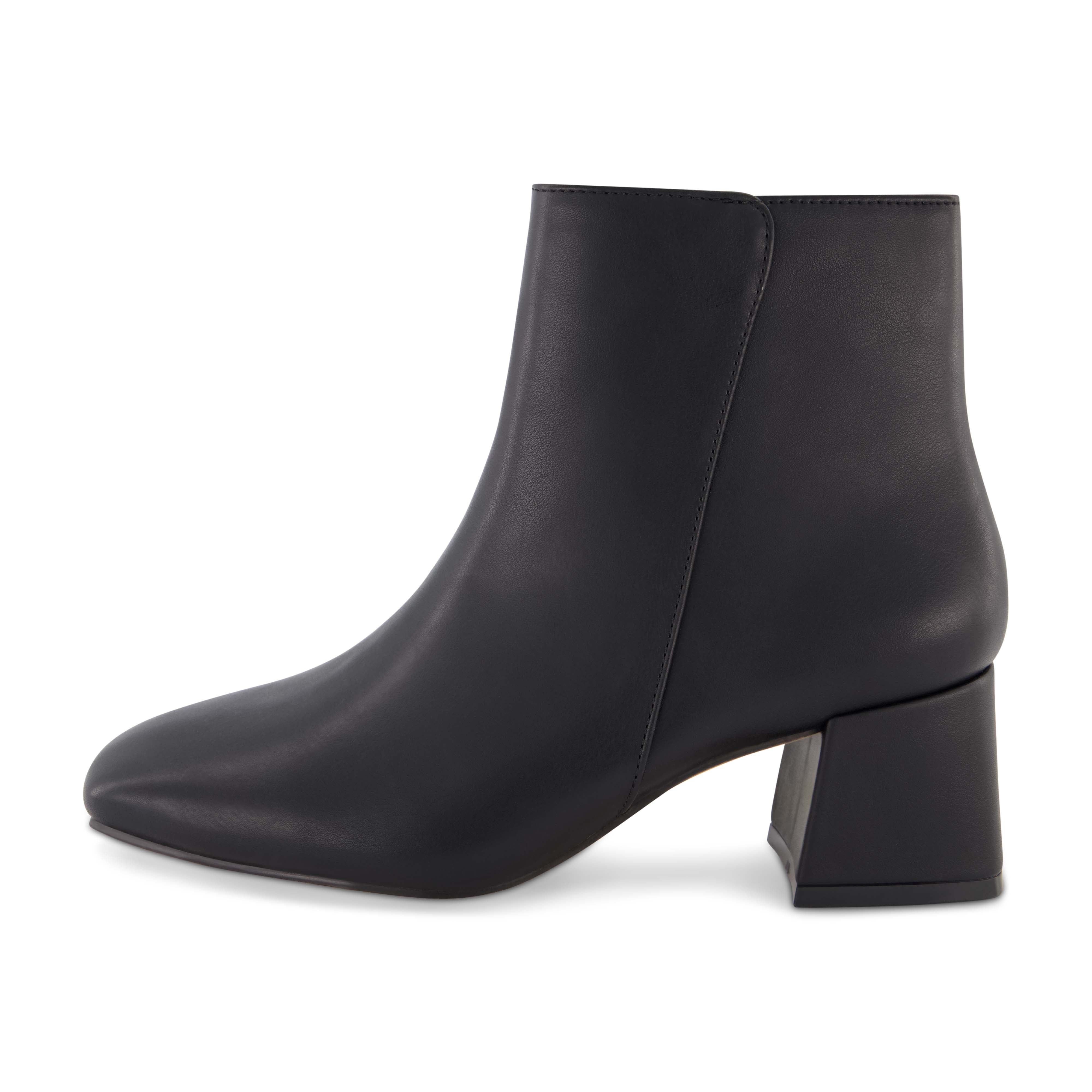 Nexus Block Heel Dress Bootie Black