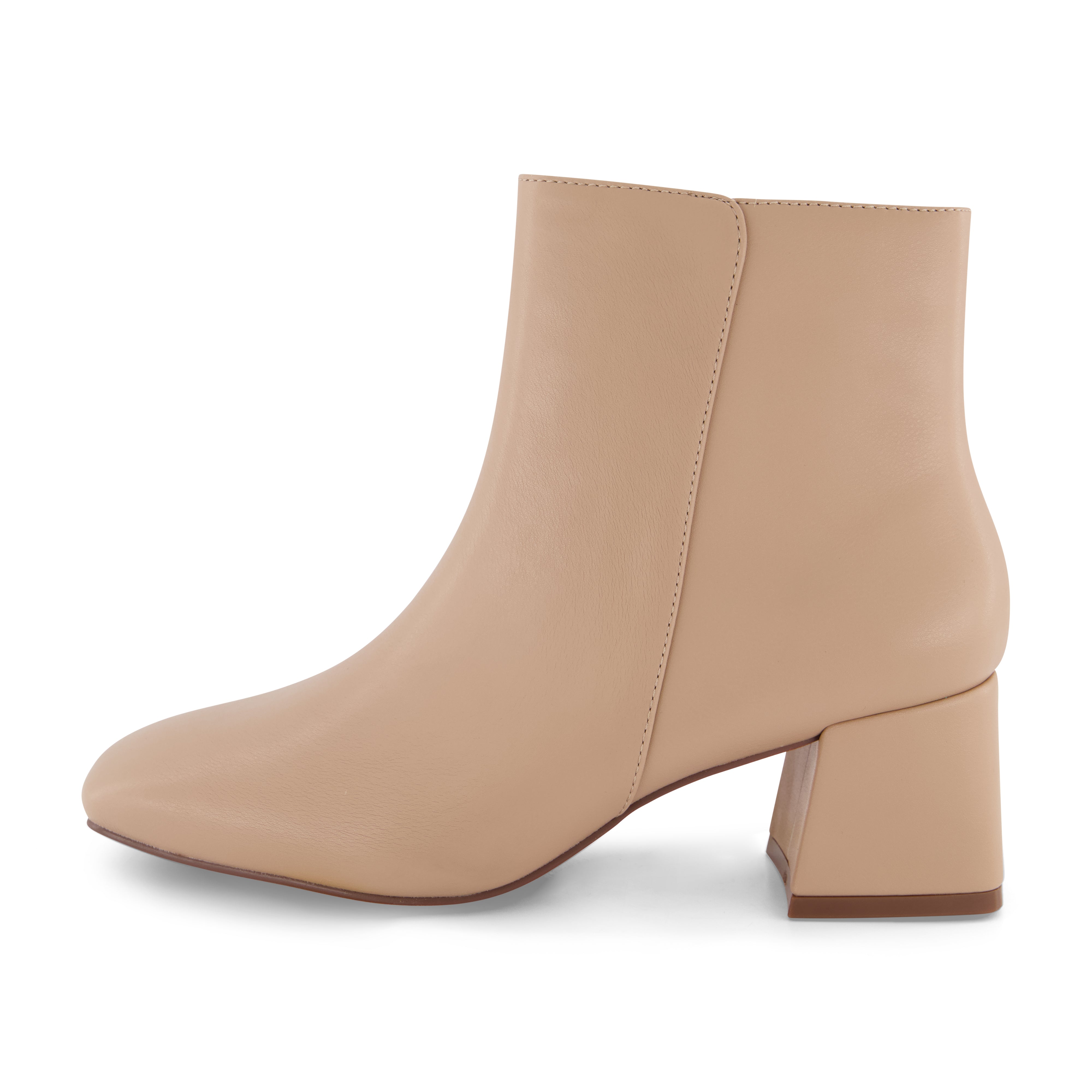 Nexus Block Heel Dress Bootie Sand