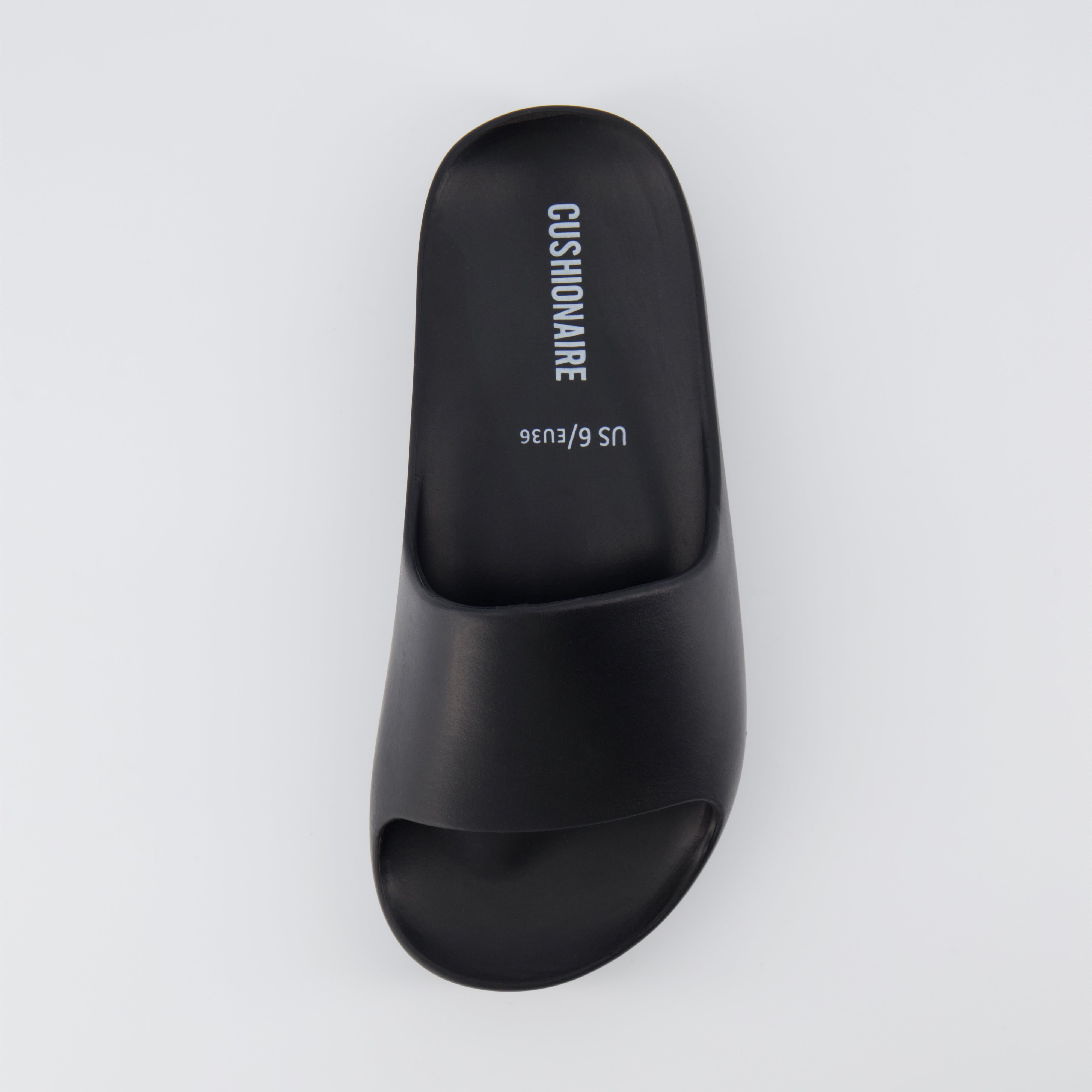 Ninja Platform Slide Sandals Black