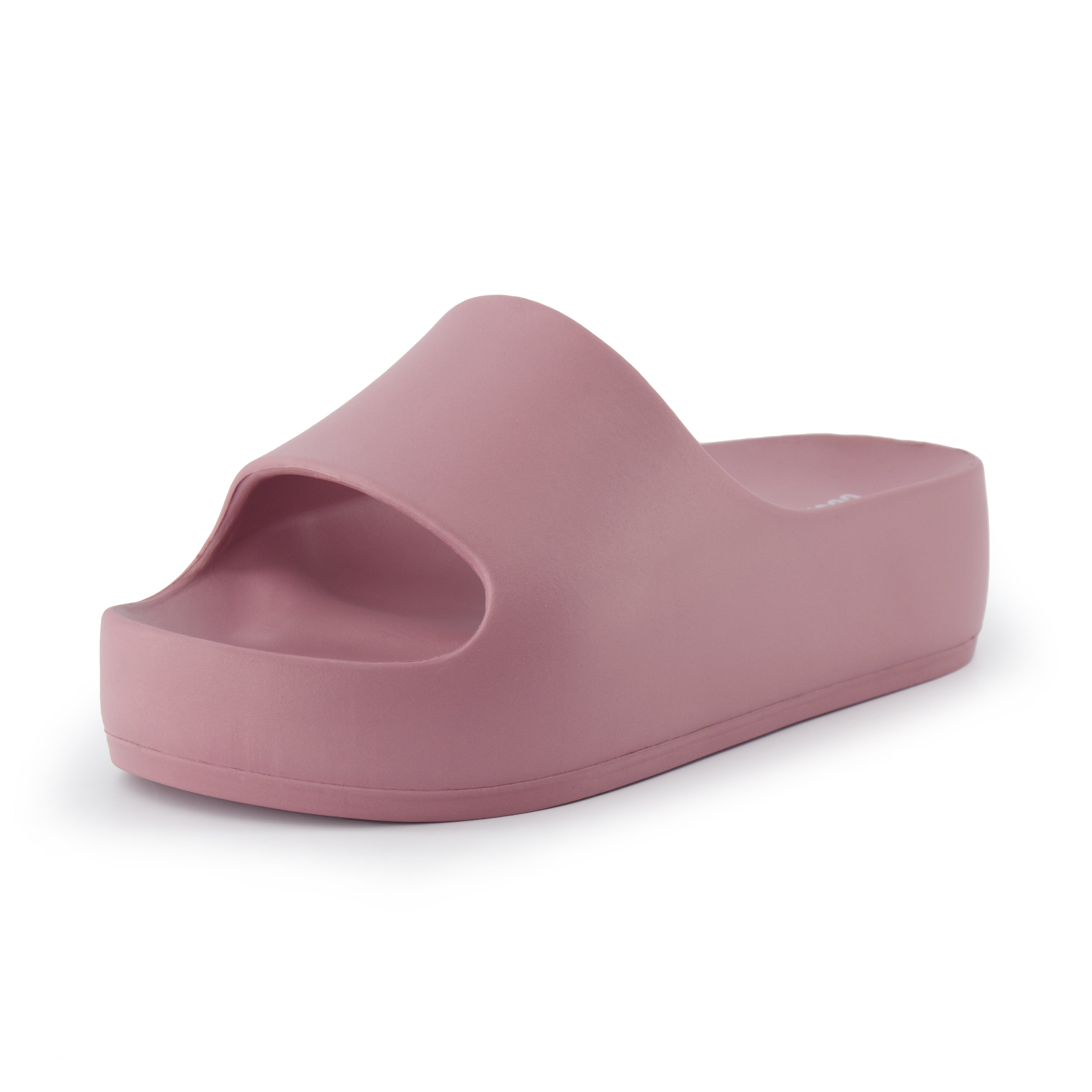 Ninja Platform Slide Sandals Blush