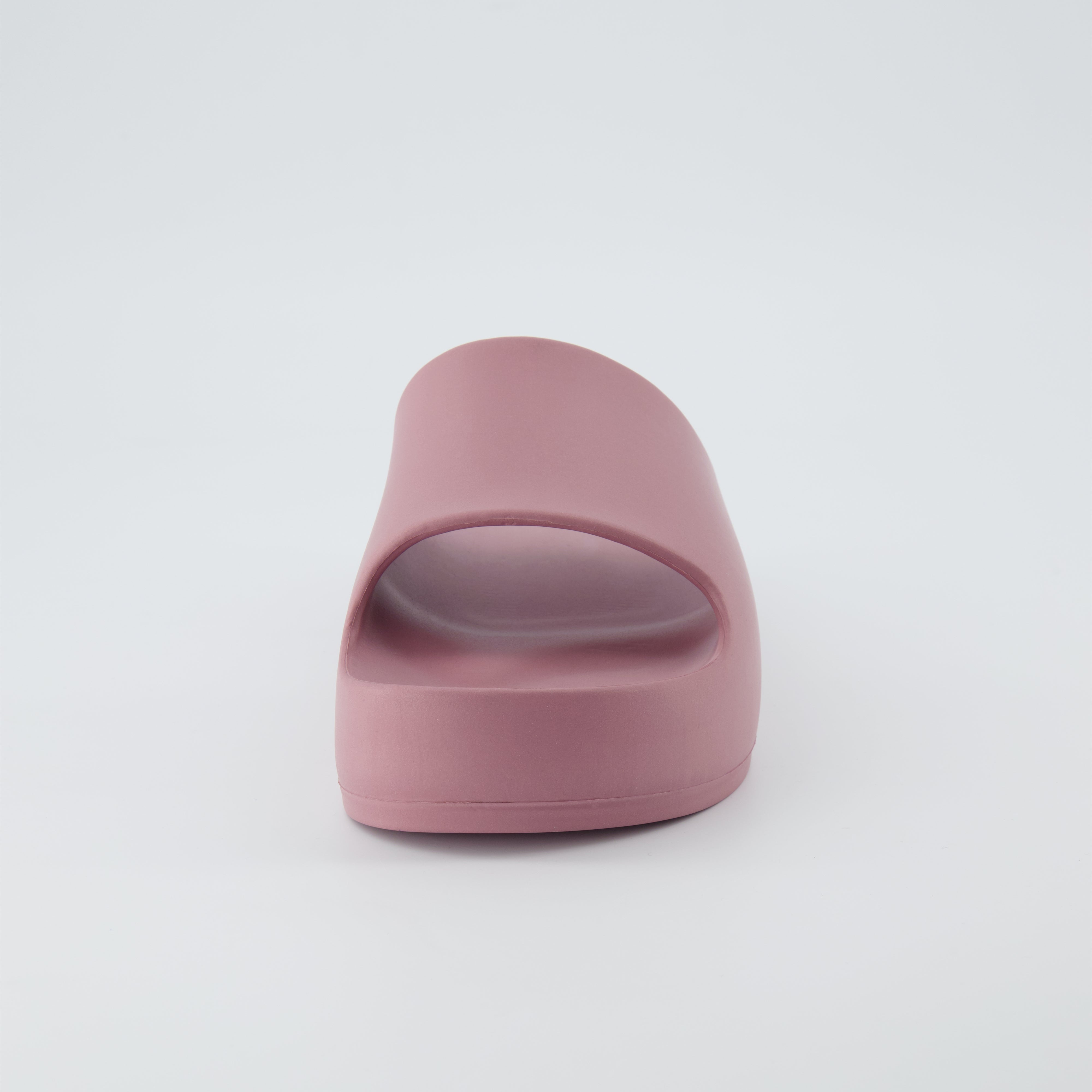 Ninja Platform Slide Sandals Blush