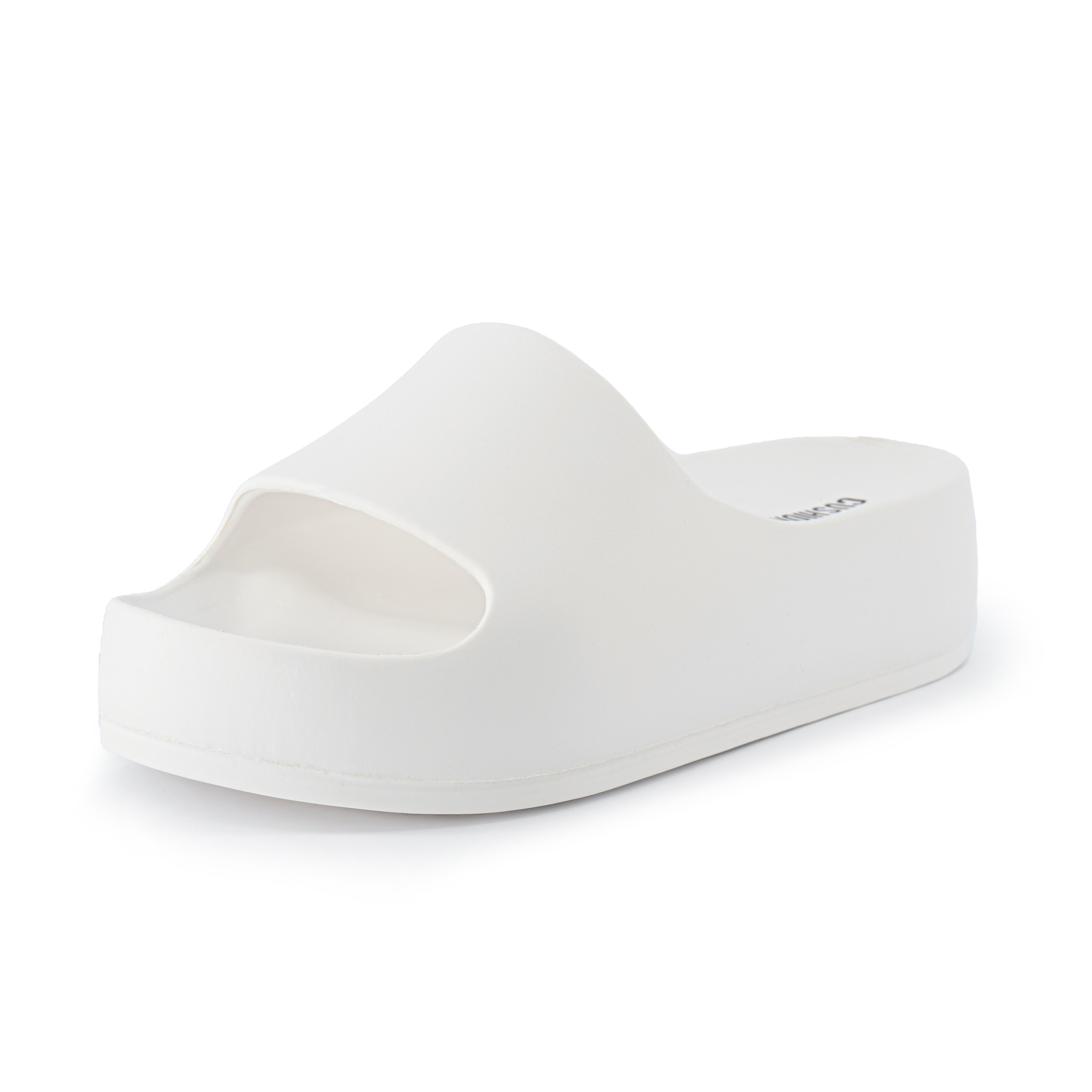 Ninja Platform Slide Sandals Vanilla