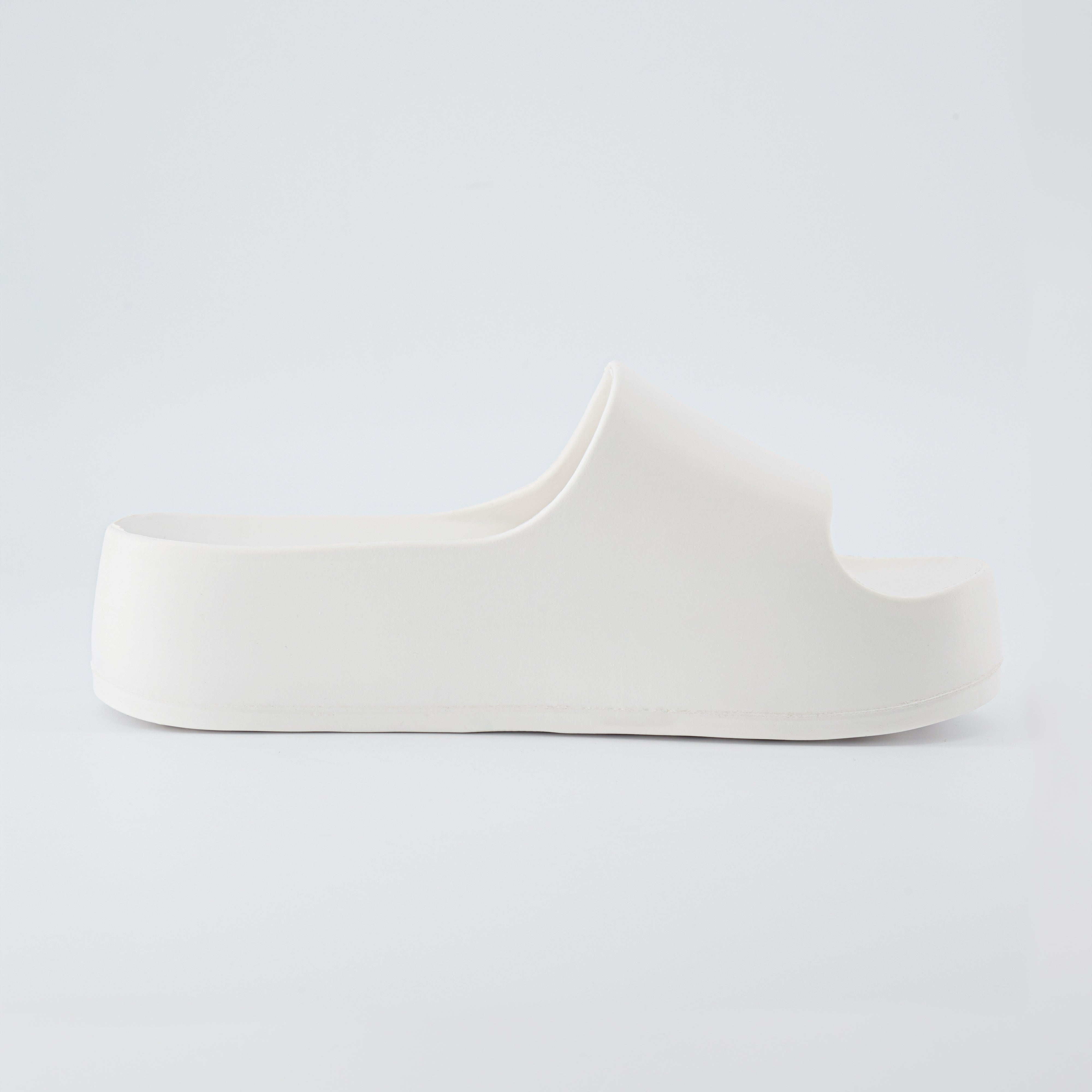 Ninja Platform Slide Sandals Vanilla