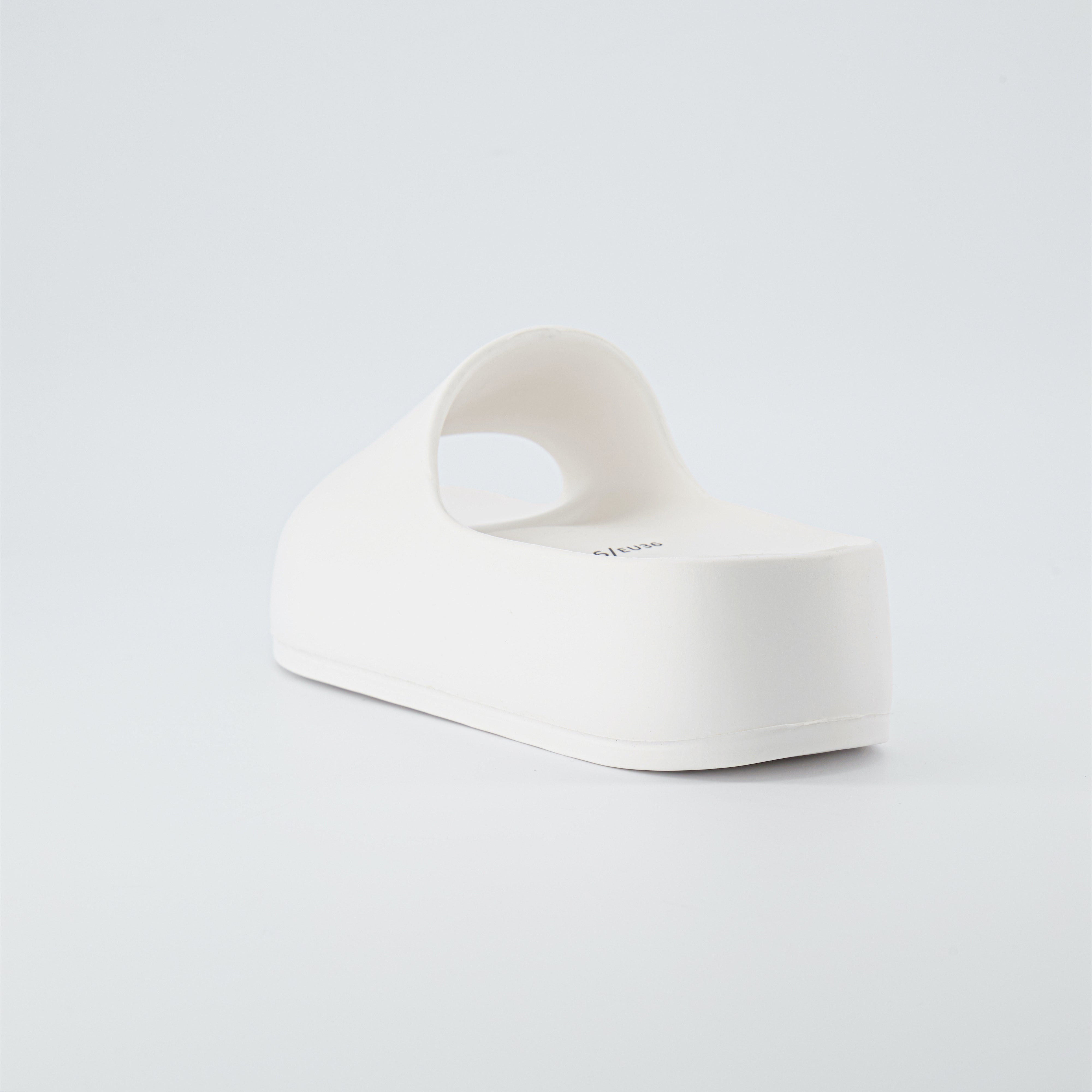 Ninja Platform Slide Sandals Vanilla