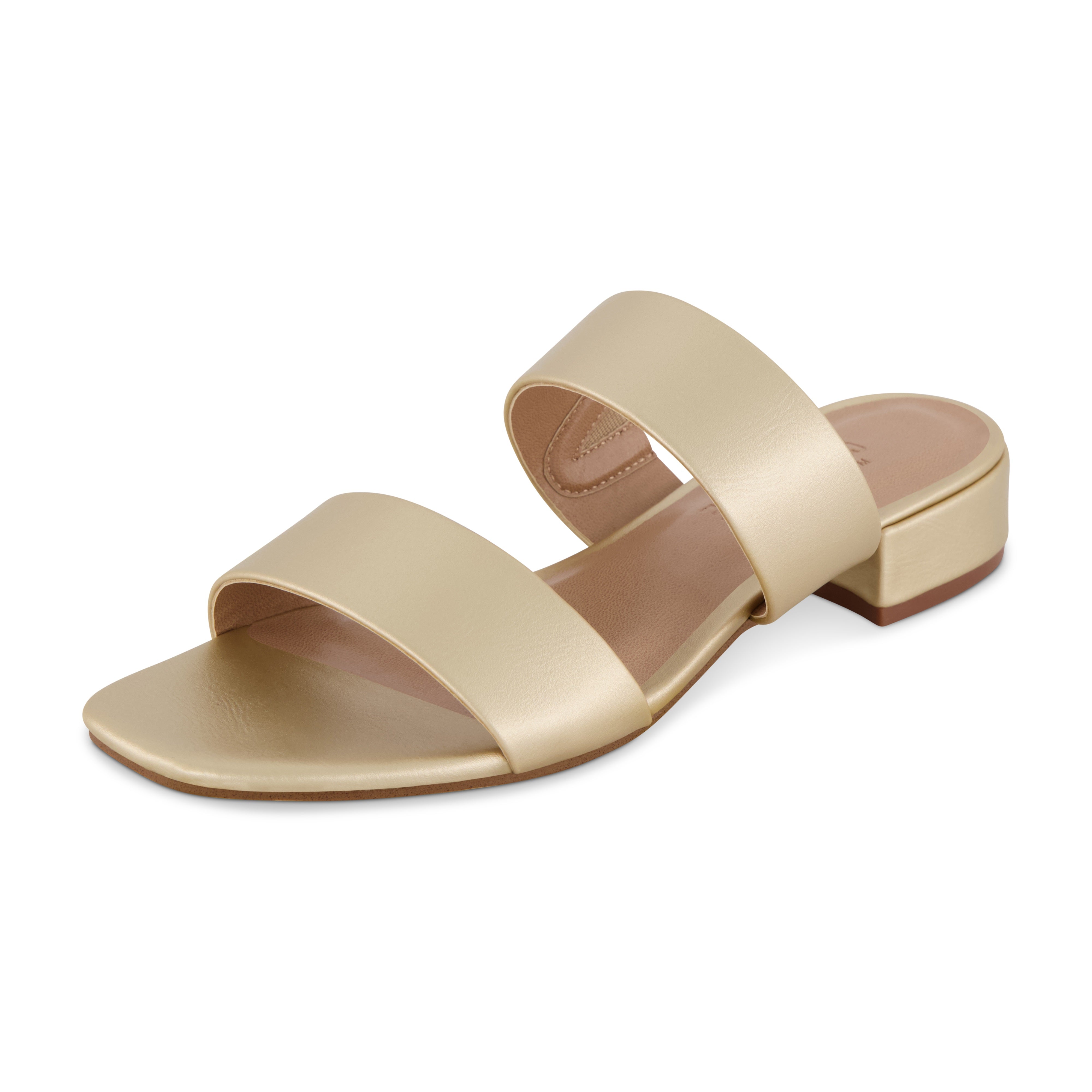 Nolita Two Band Dress Sandal Gold