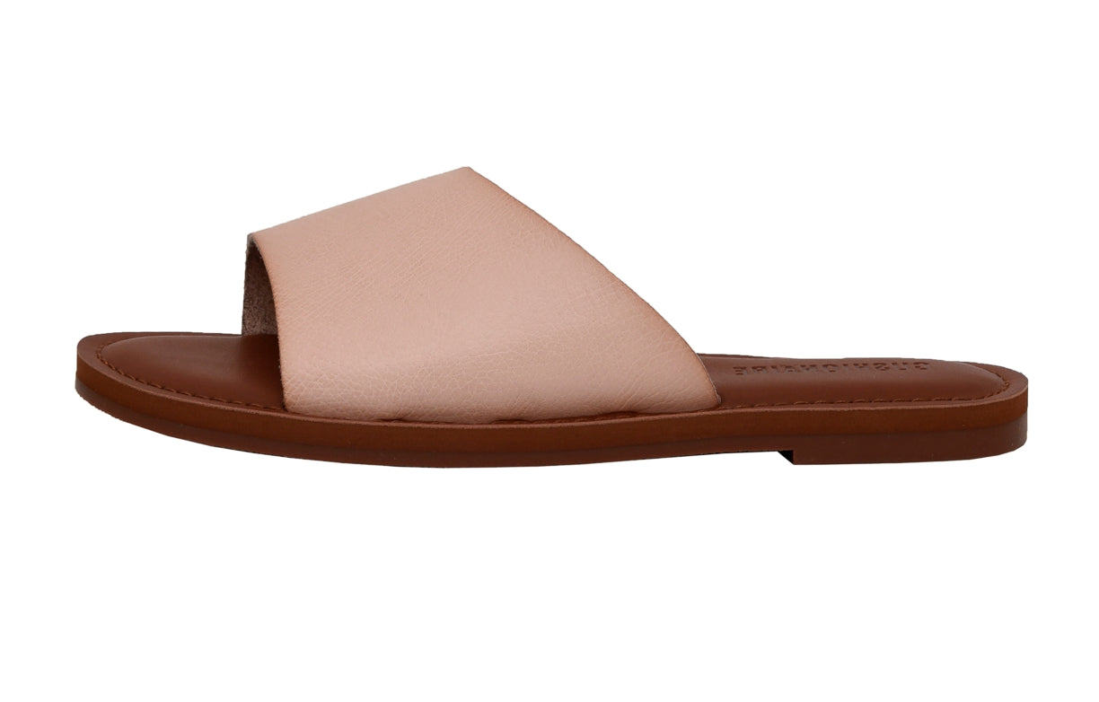 Carly One Band Slide Sandal Nude